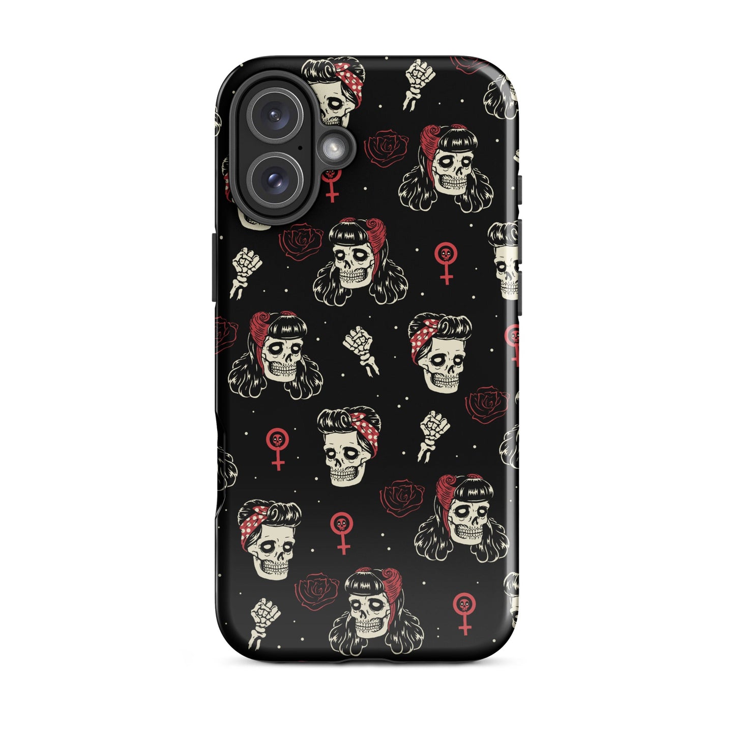 Undead Rosie Riveter iPhone Case