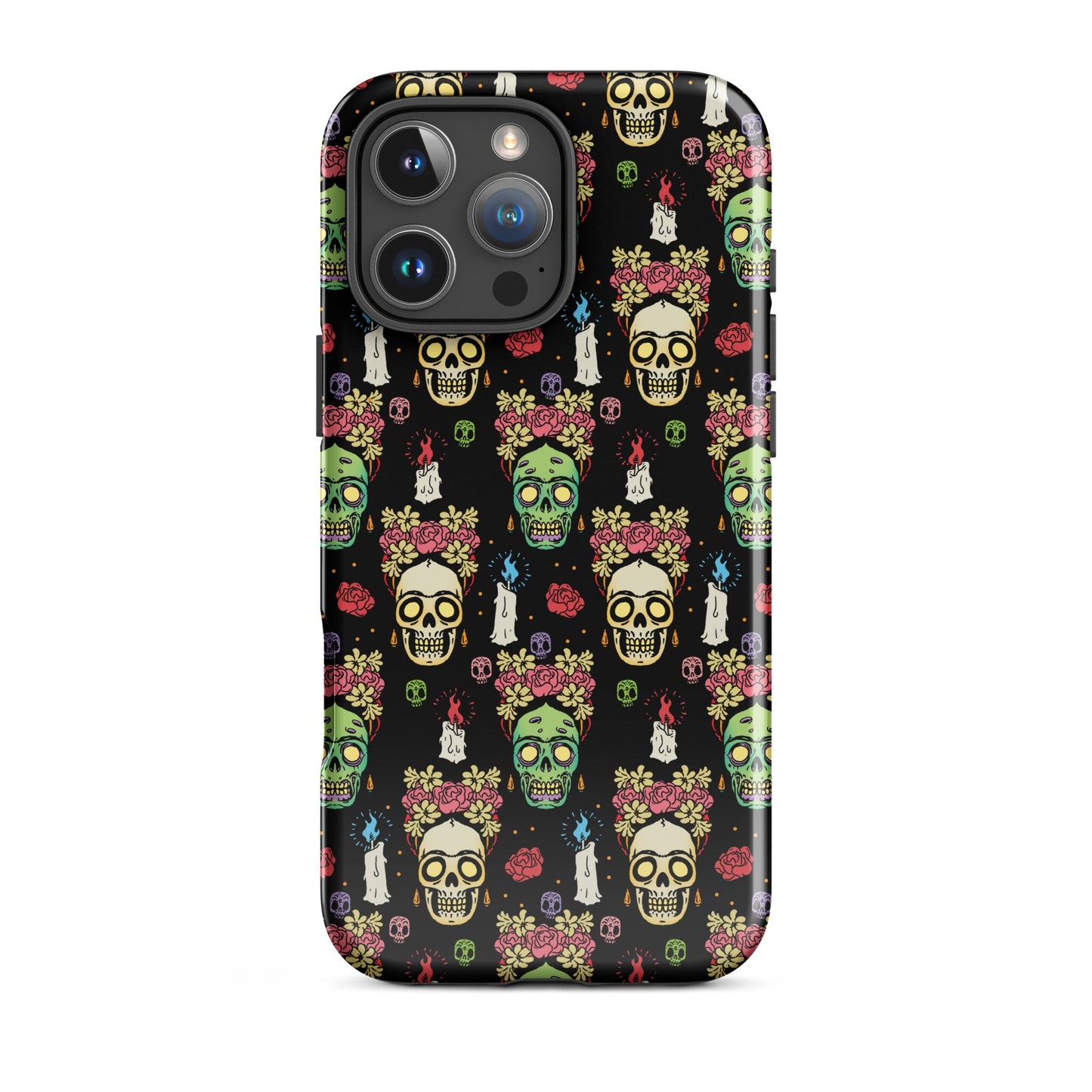 Frida Kahlo Skull iPhone Case