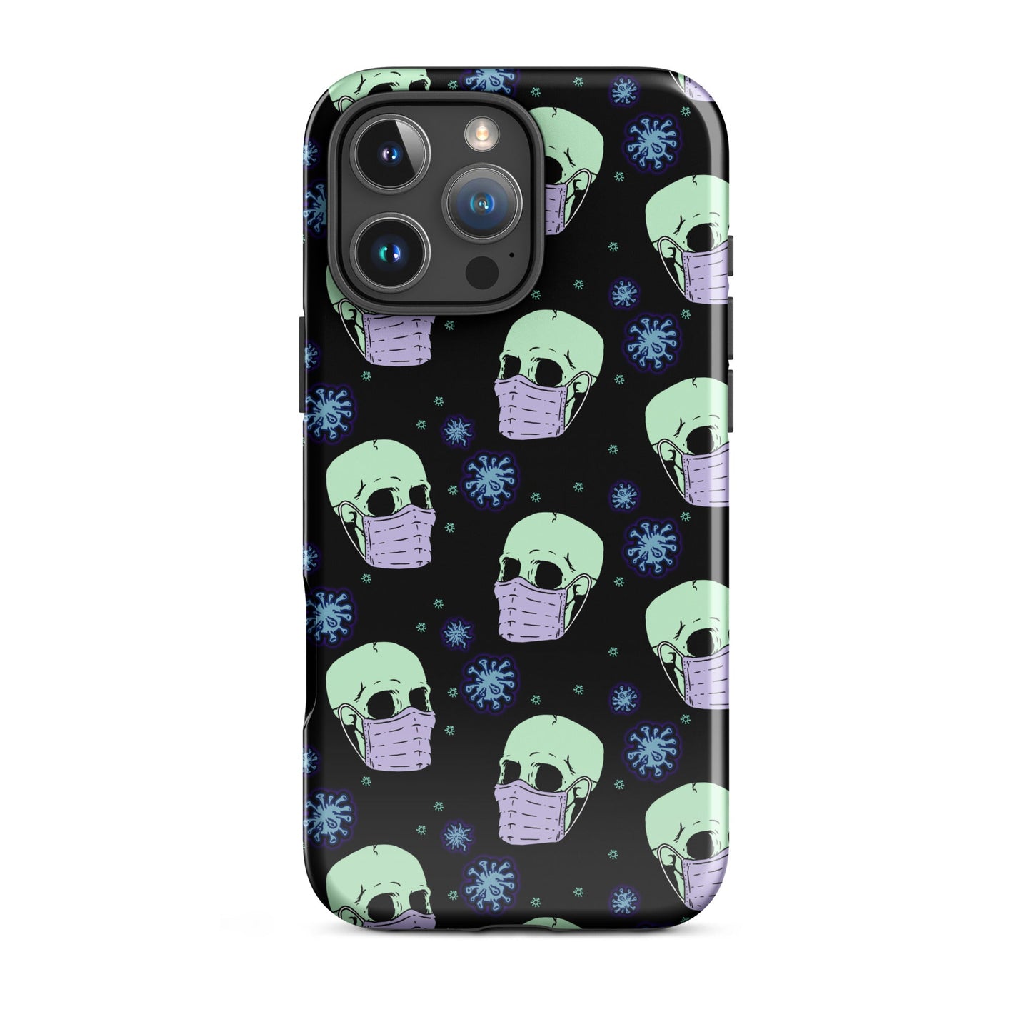 Virus Skull iPhone Case