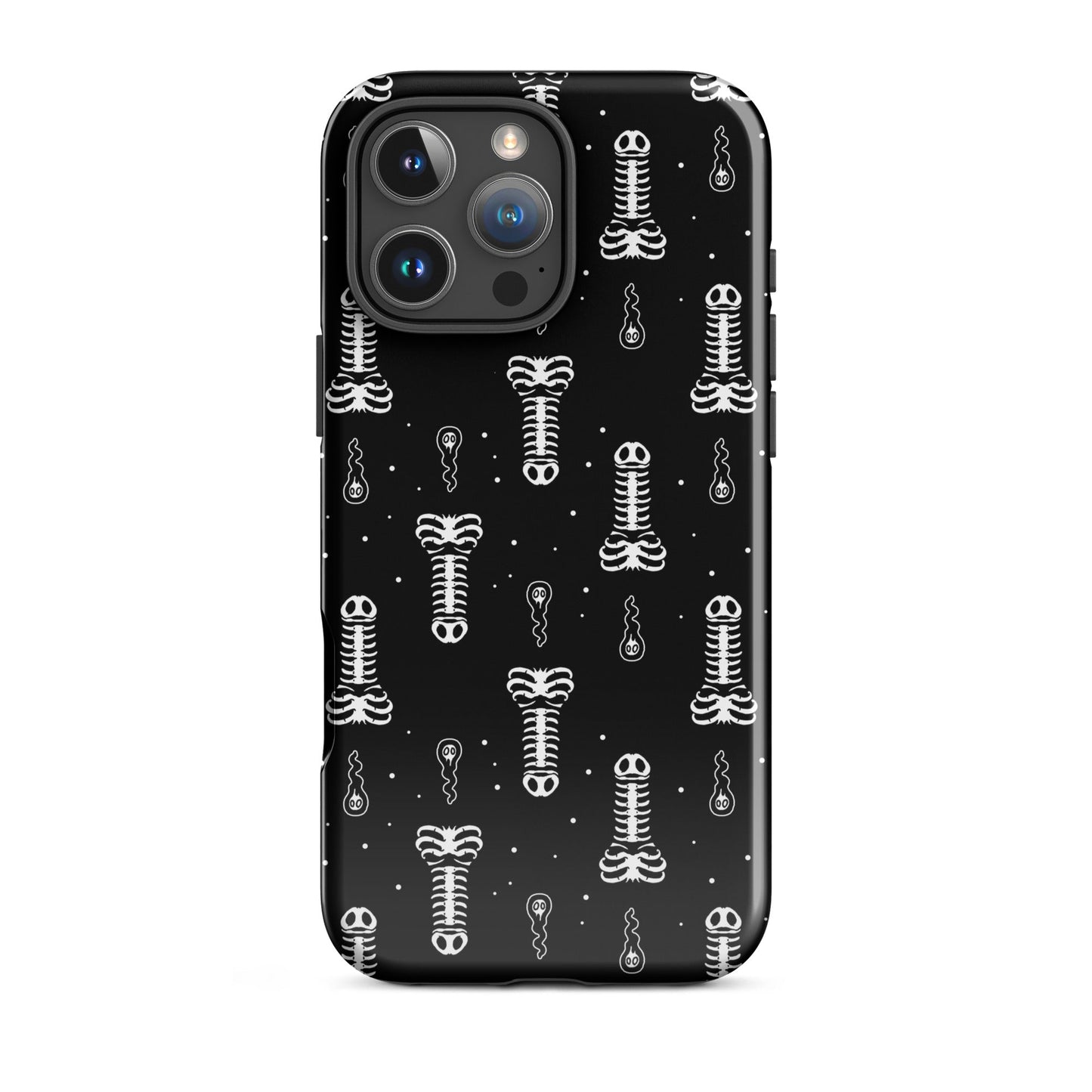 Skeleton Penis Boner iPhone Case