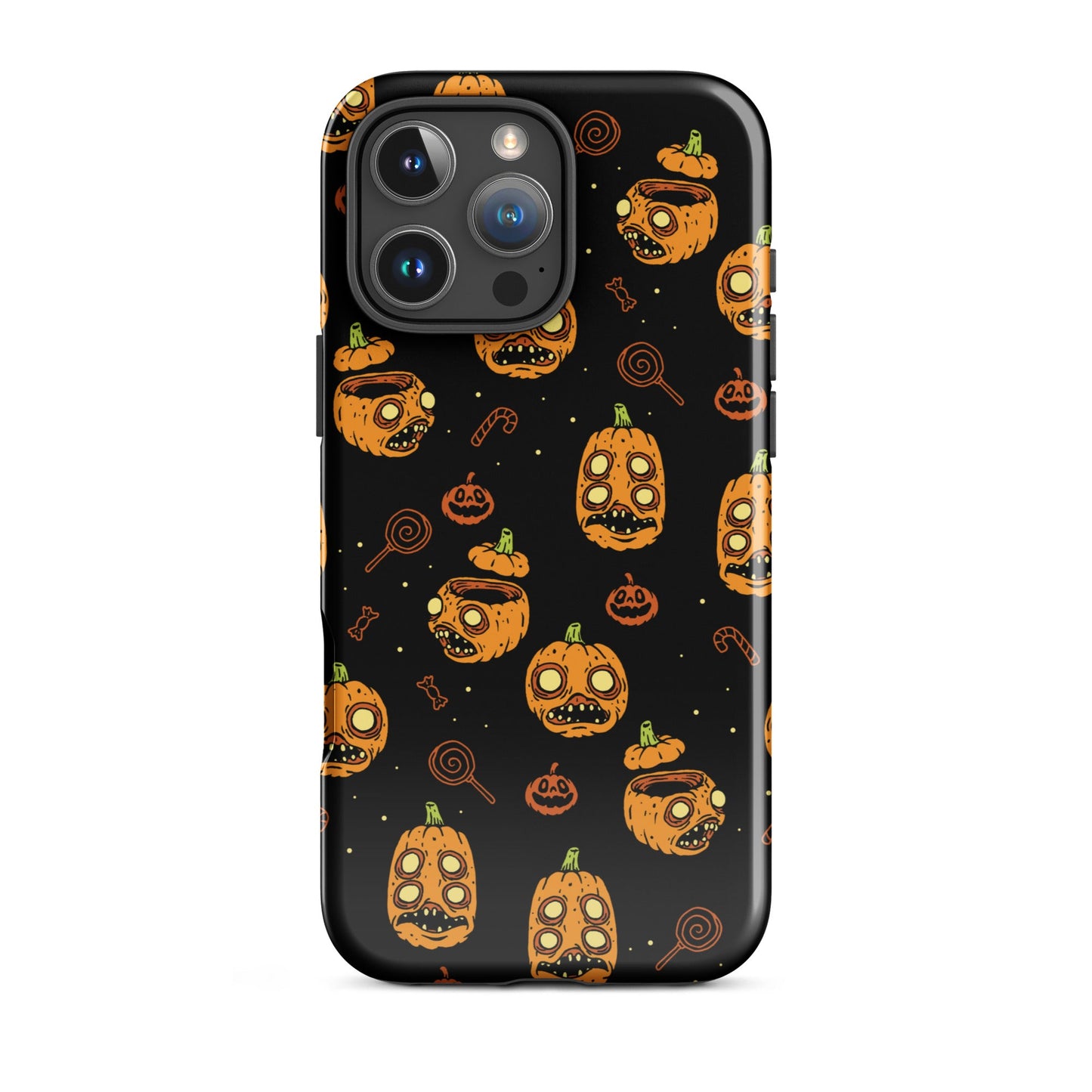 Zombie Pumpkins iPhone Case