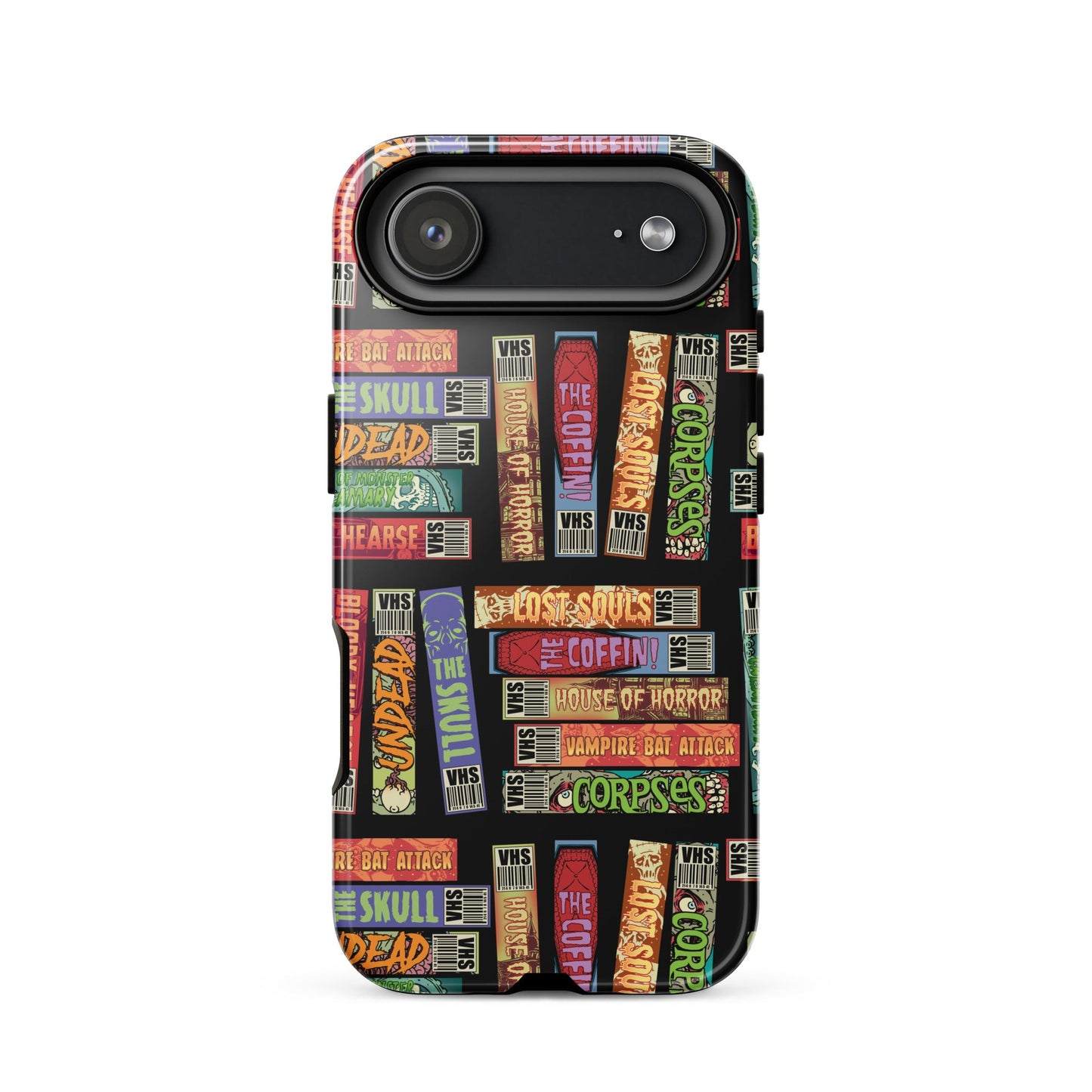 Retro Horror VHS iPhone Case