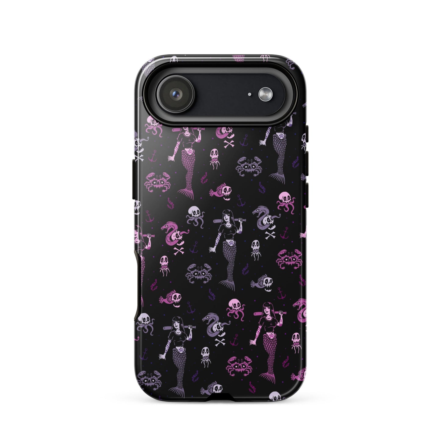 Metal Mermaid iPhone Case