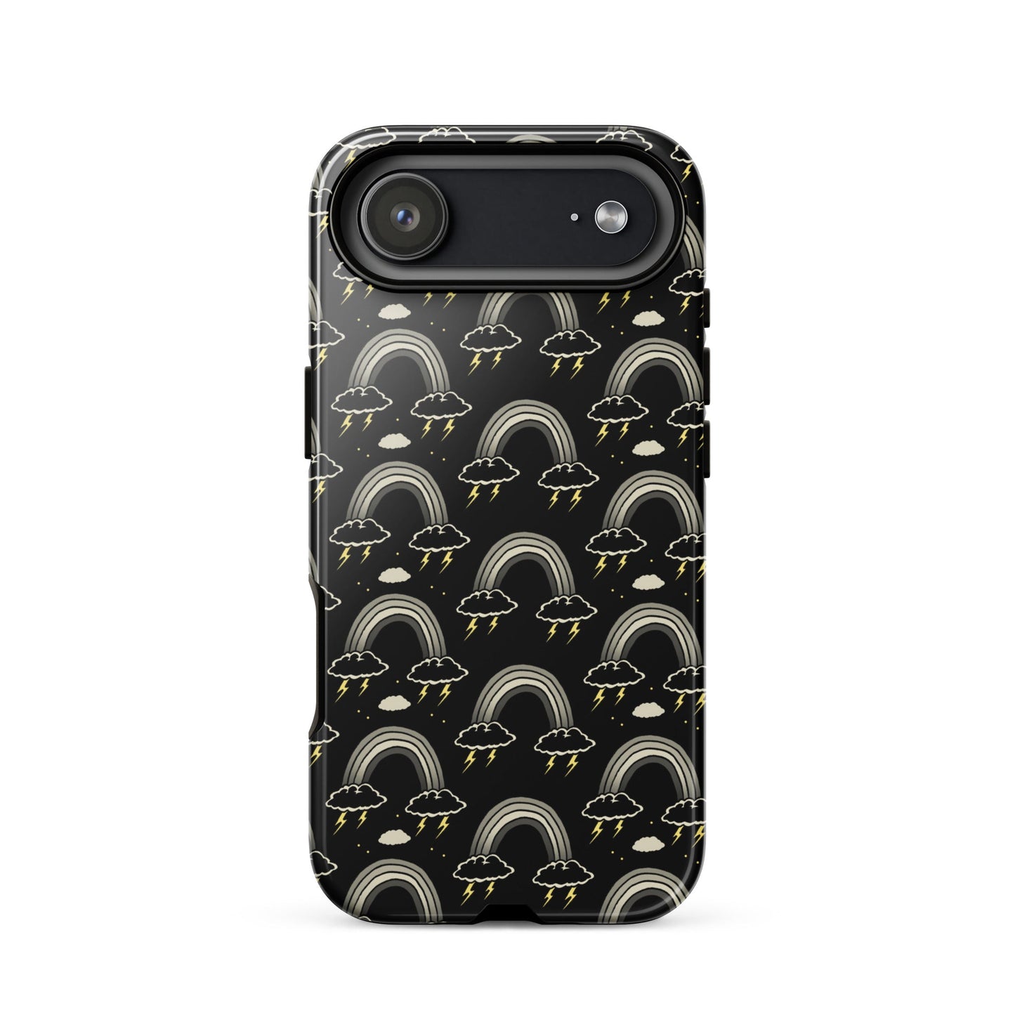 Goth Rainbow Emo iPhone Case