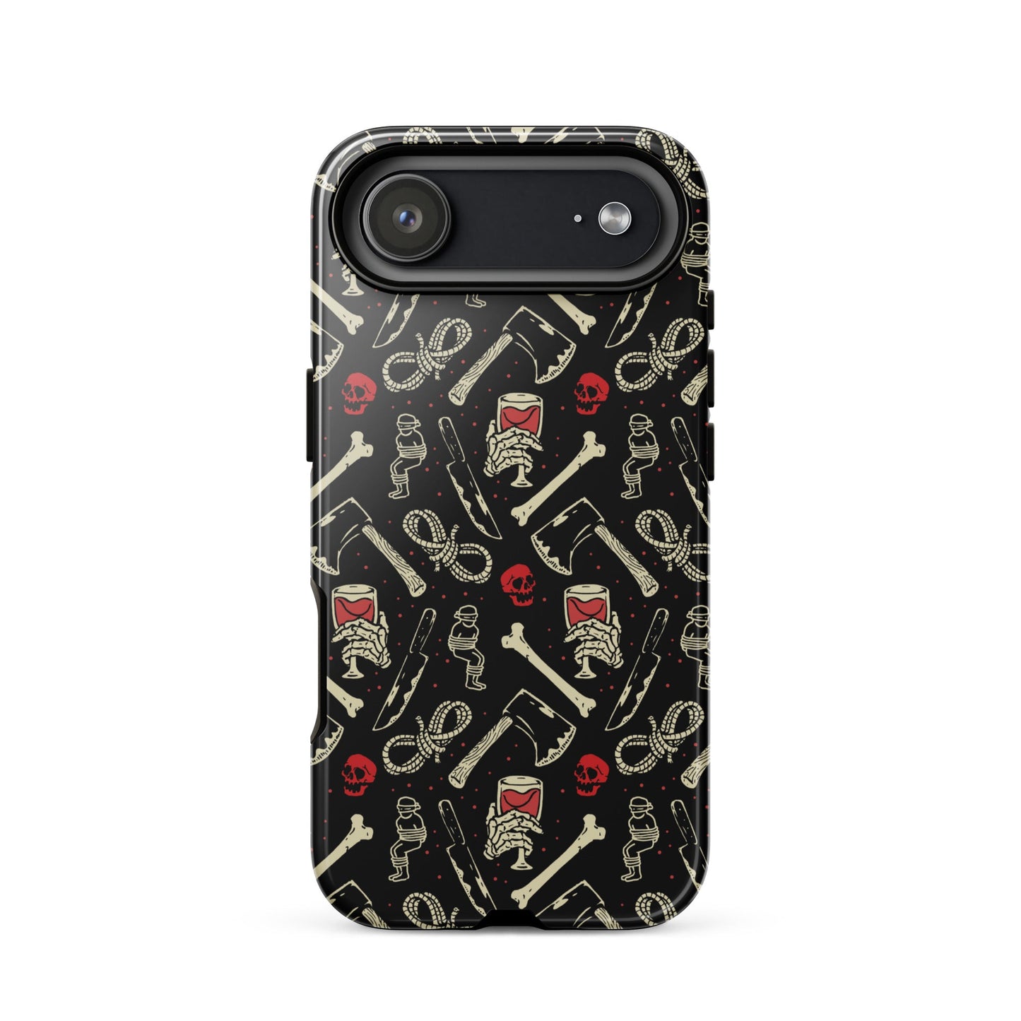 True Crime And Wine iPhone Case