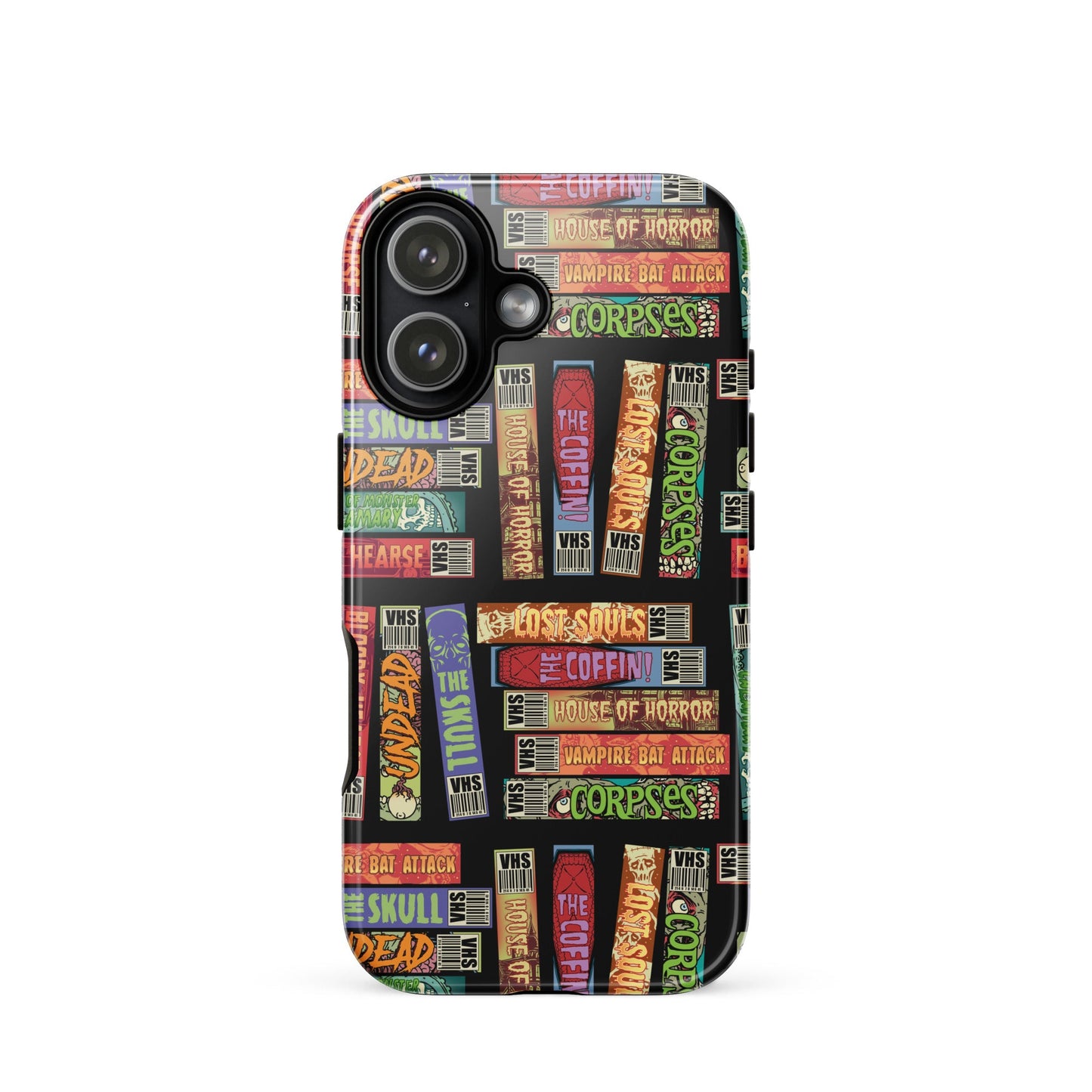 Retro Horror VHS iPhone Case