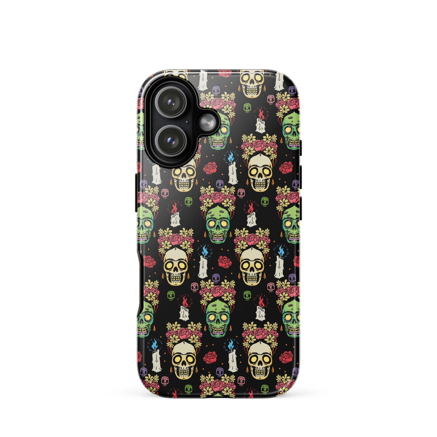 Frida Kahlo Skull iPhone Case
