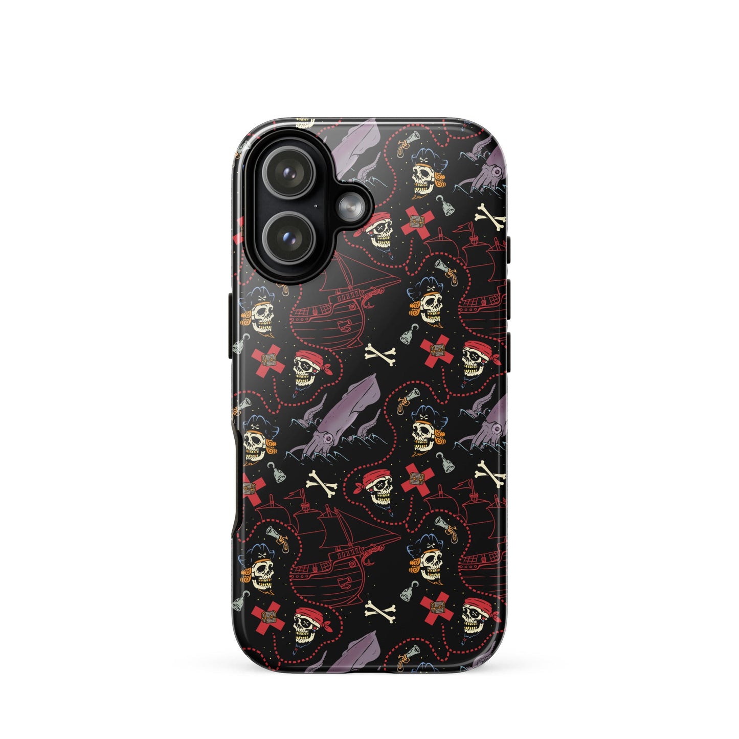 Pirate Skulls iPhone Case