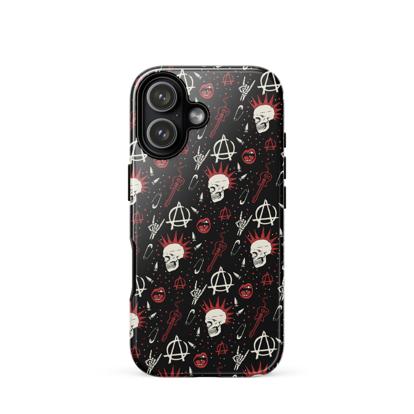 Punk Rock Anarchy iPhone Case