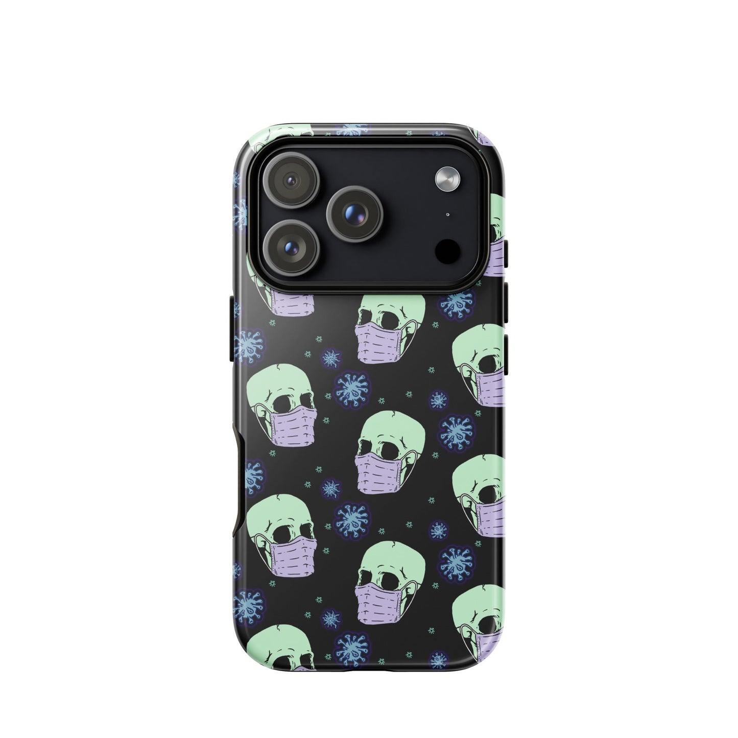Virus Skull iPhone Case