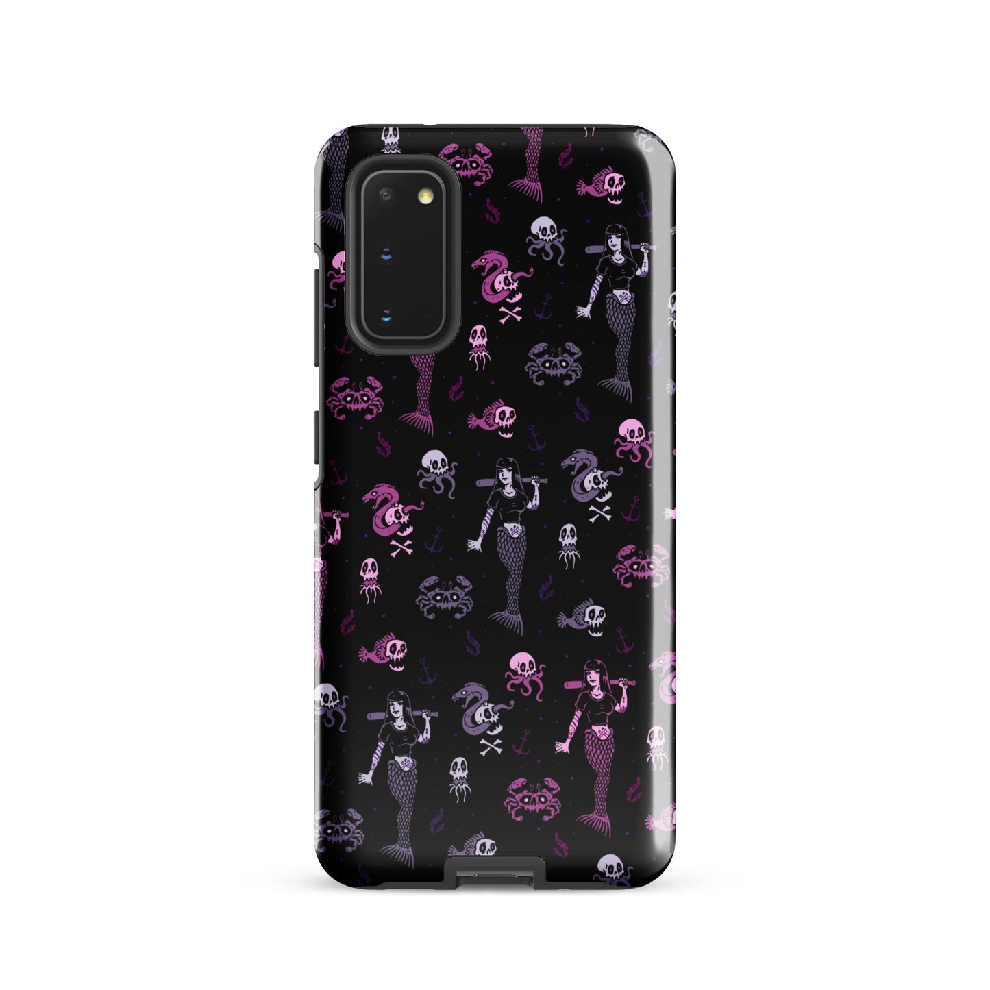 Metal Mermaid Samsung Case