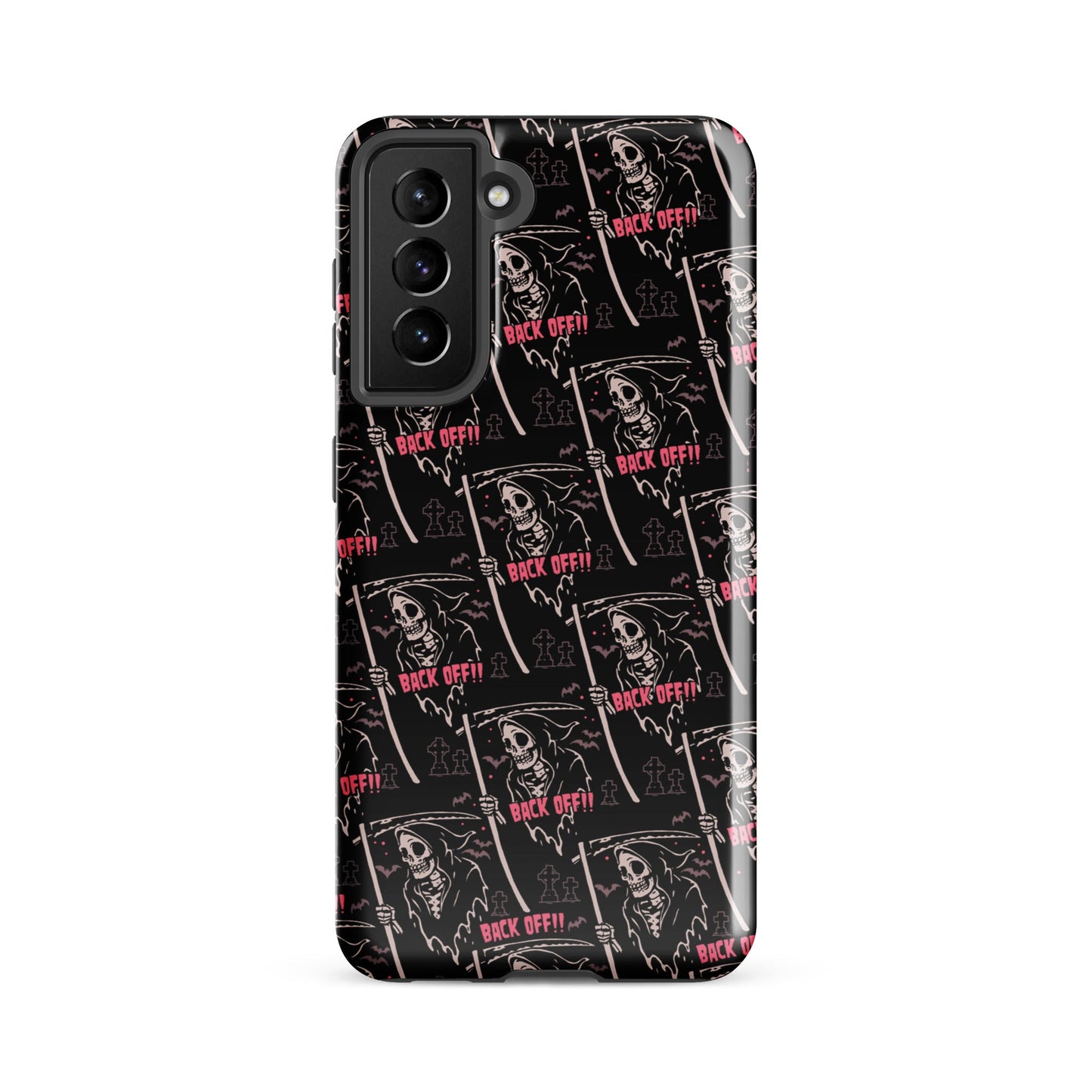 Grim Reaper Back Off Samsung Case