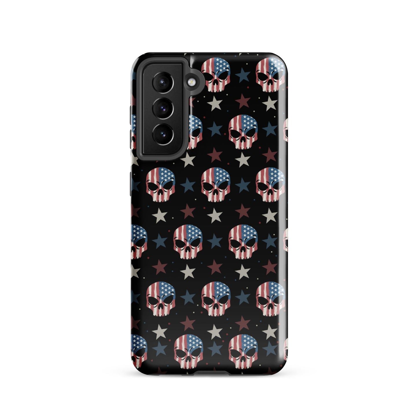 USA Skull Samsung Case