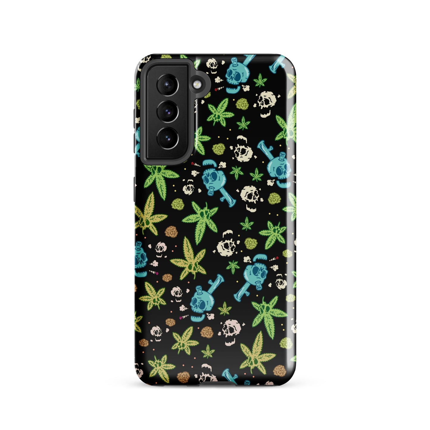 Weed And Skulls Samsung Case