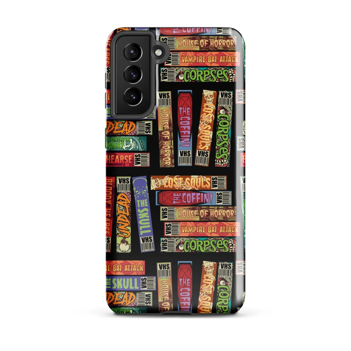 Retro Horror VHS Samsung Case
