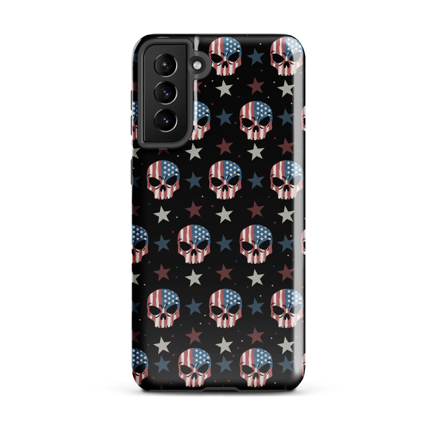 USA Skull Samsung Case