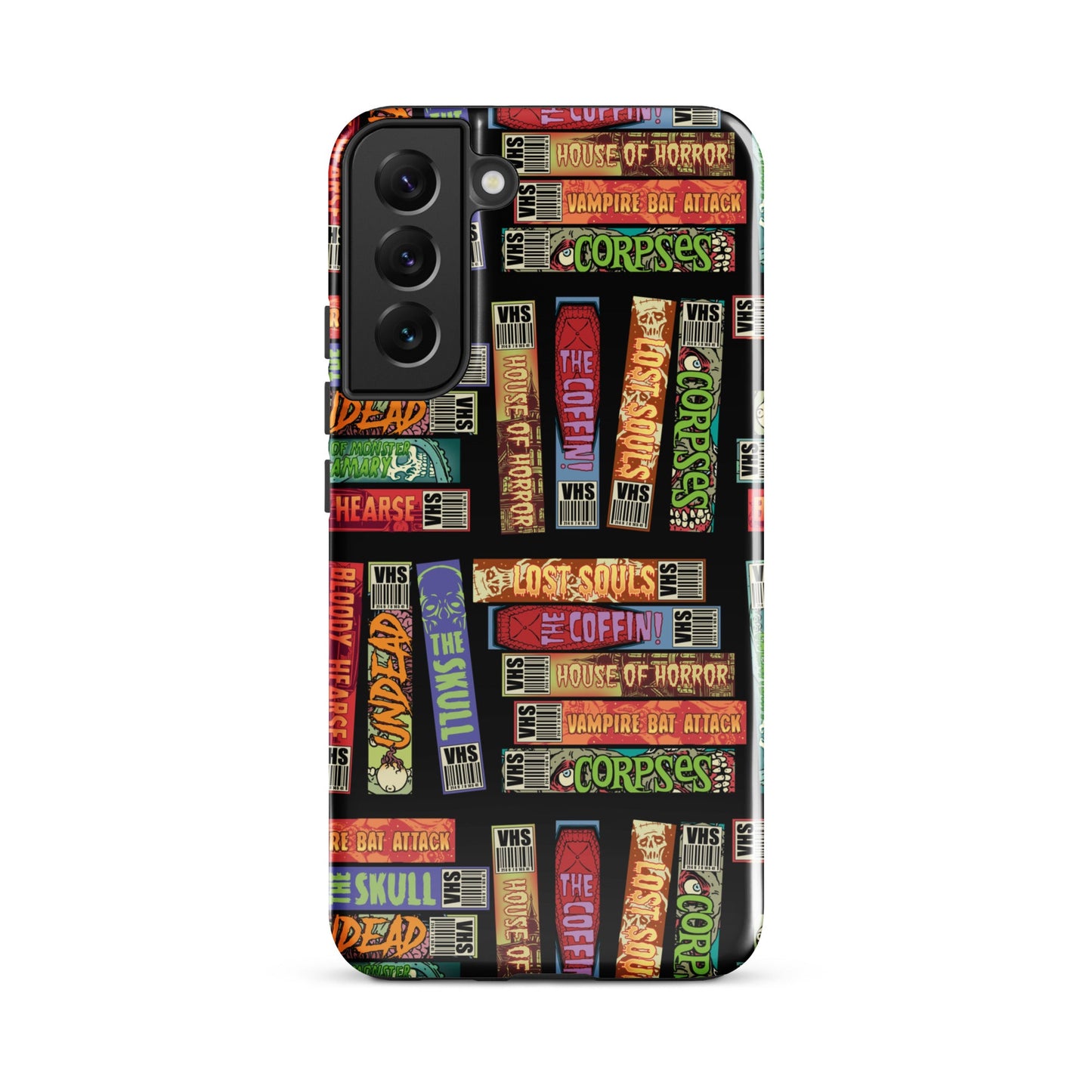 Retro Horror VHS Samsung Case