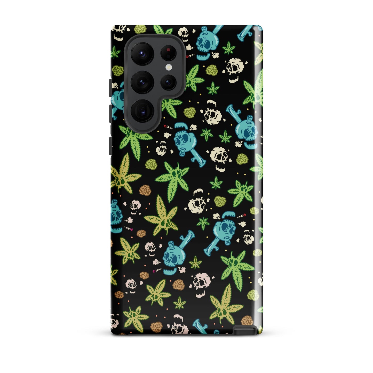 Weed And Skulls Samsung Case