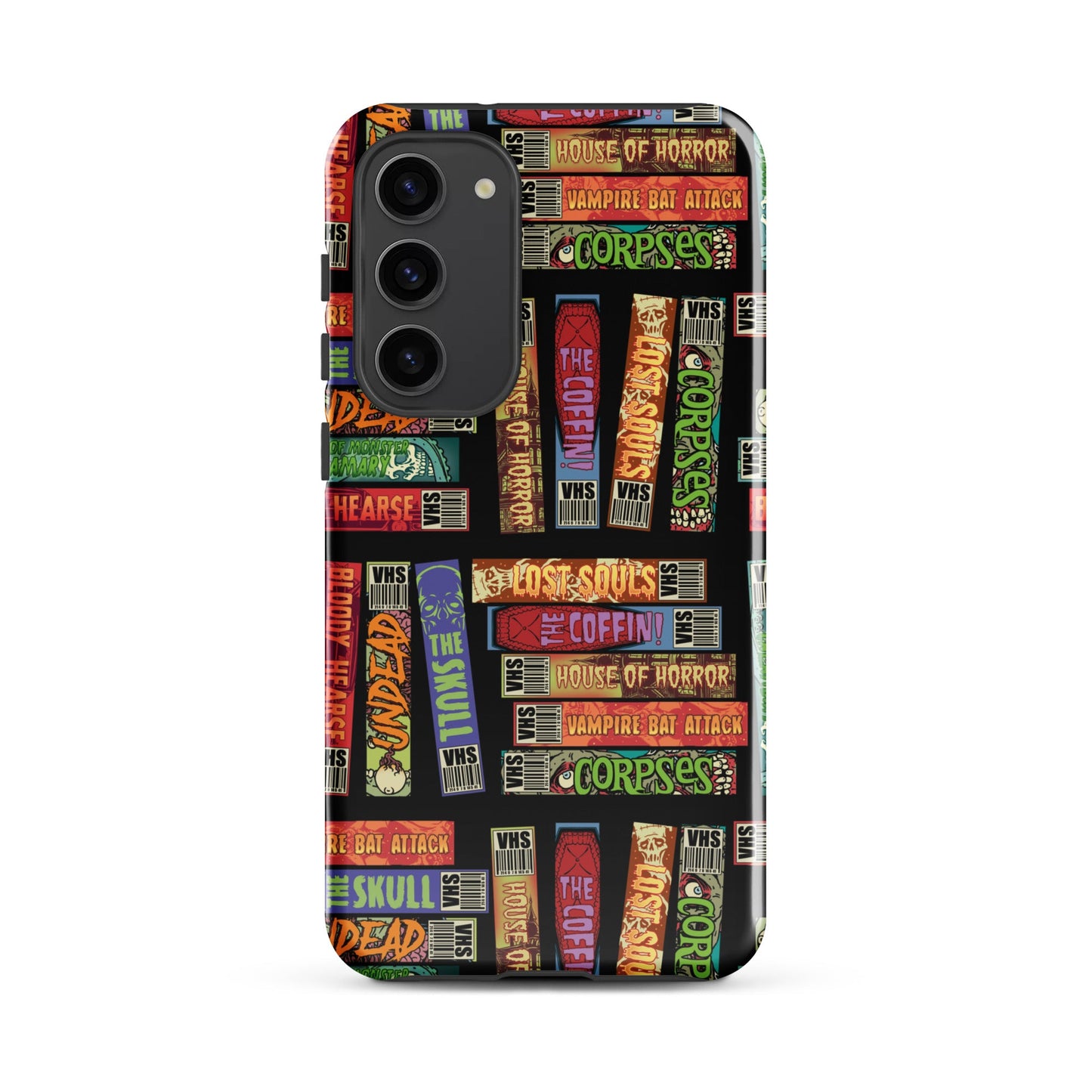 Retro Horror VHS Samsung Case