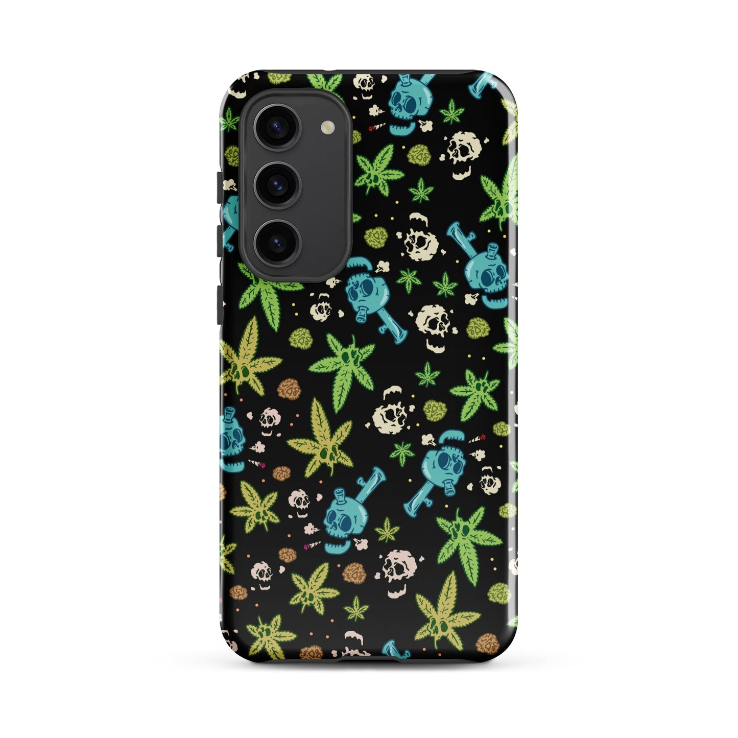 Weed And Skulls Samsung Case