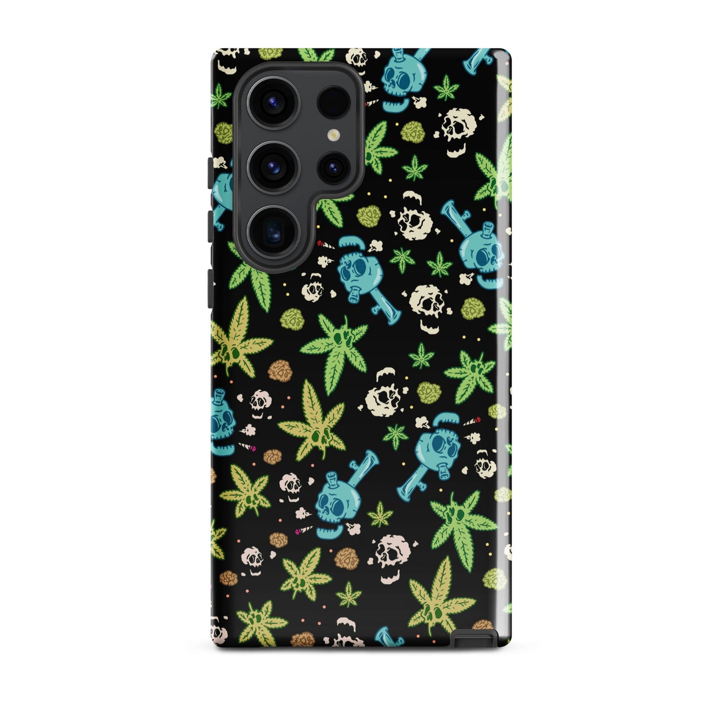 Weed And Skulls Samsung Case