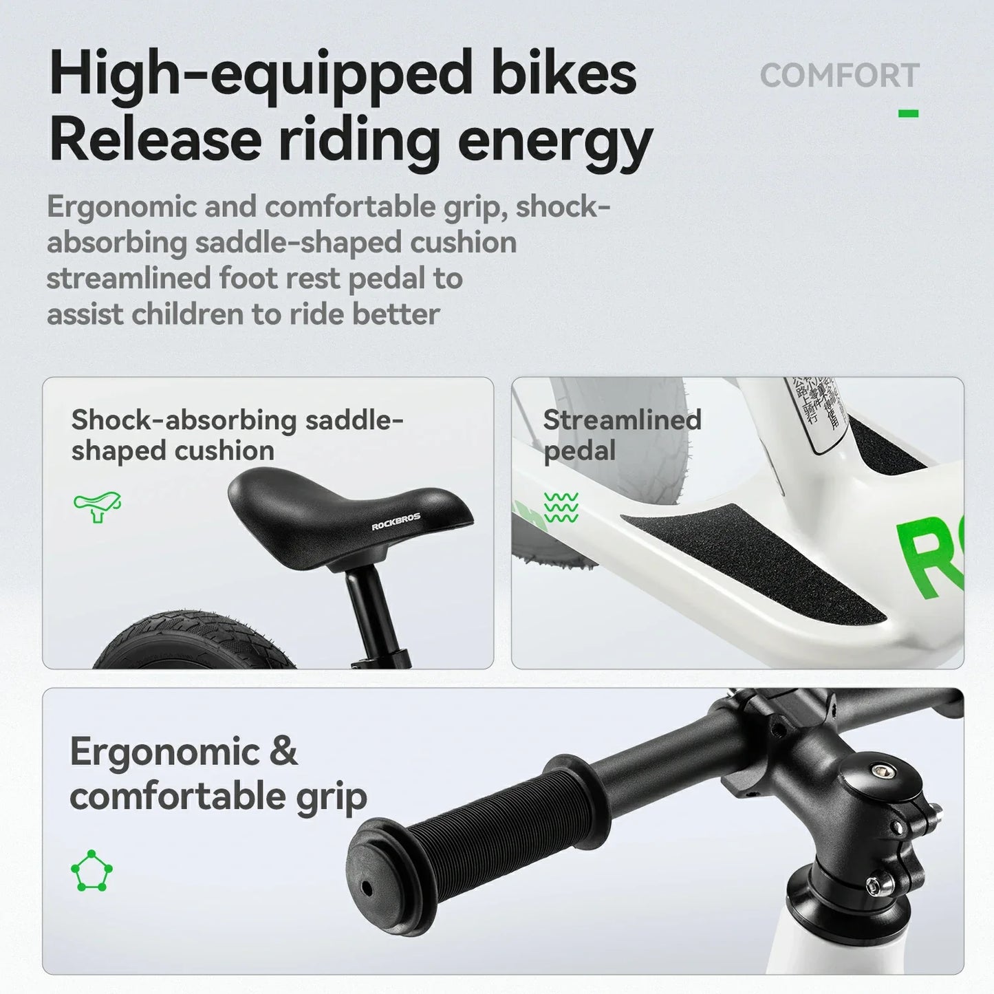 Triumph 12-Inch Kids Balance Bike