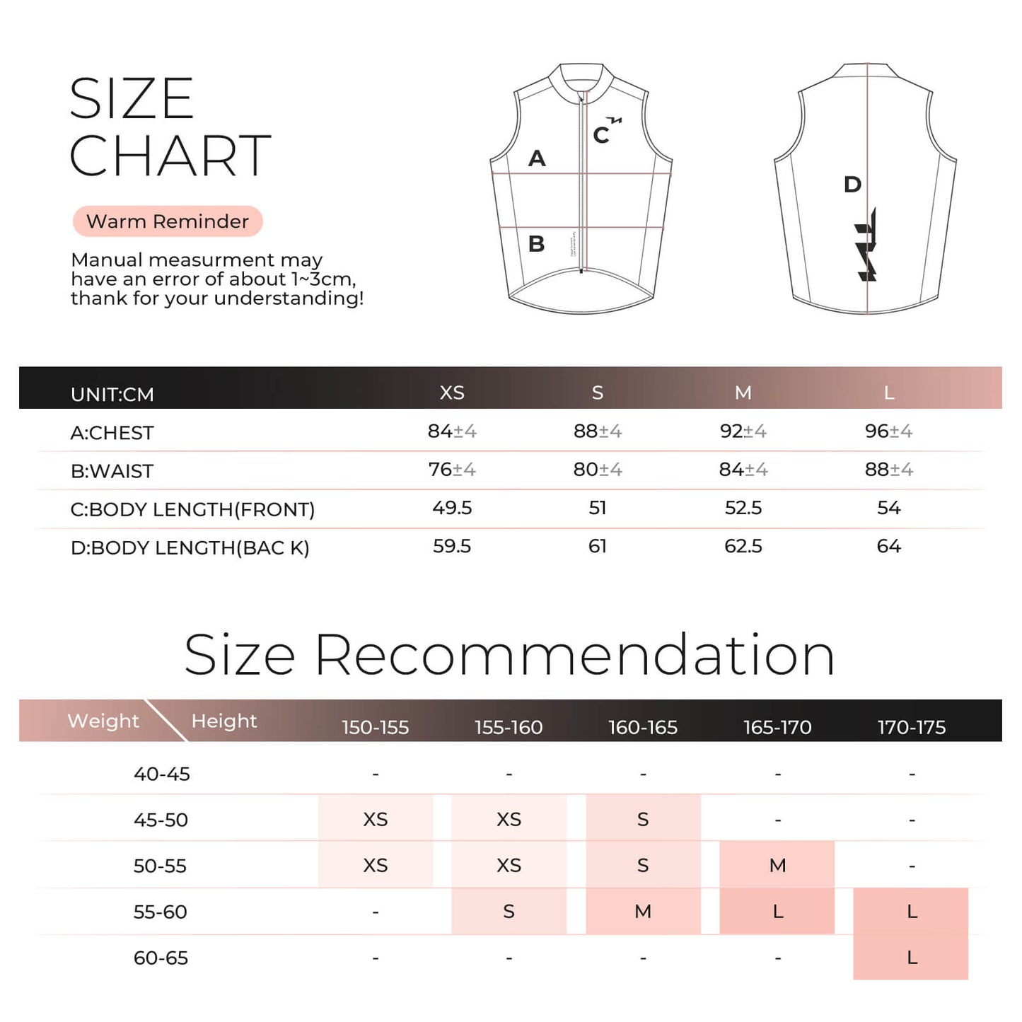 TVI Women's Cycling Vest Windproof - MJ008