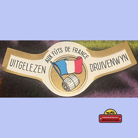 Rare Antique 1920s French Wine Labels from Holland