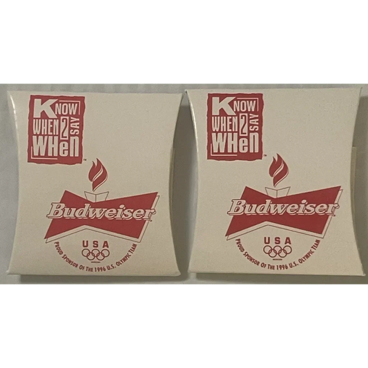 Rare 1996 USA Olympics Budweiser Sewing Kit Unopened Vintage