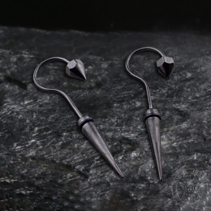Umbrella Stainless Steel Punk Earrings