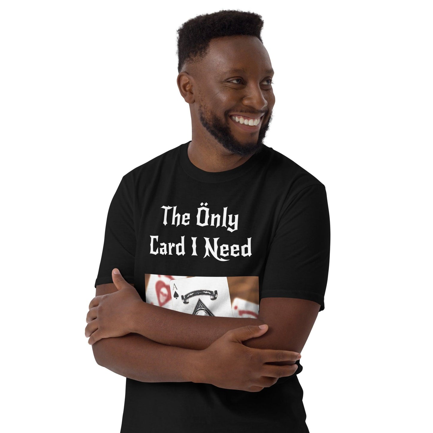 The Only Card I Need Short-Sleeve Unisex T-Shirt / Metal Tee - Lizard Vigilante