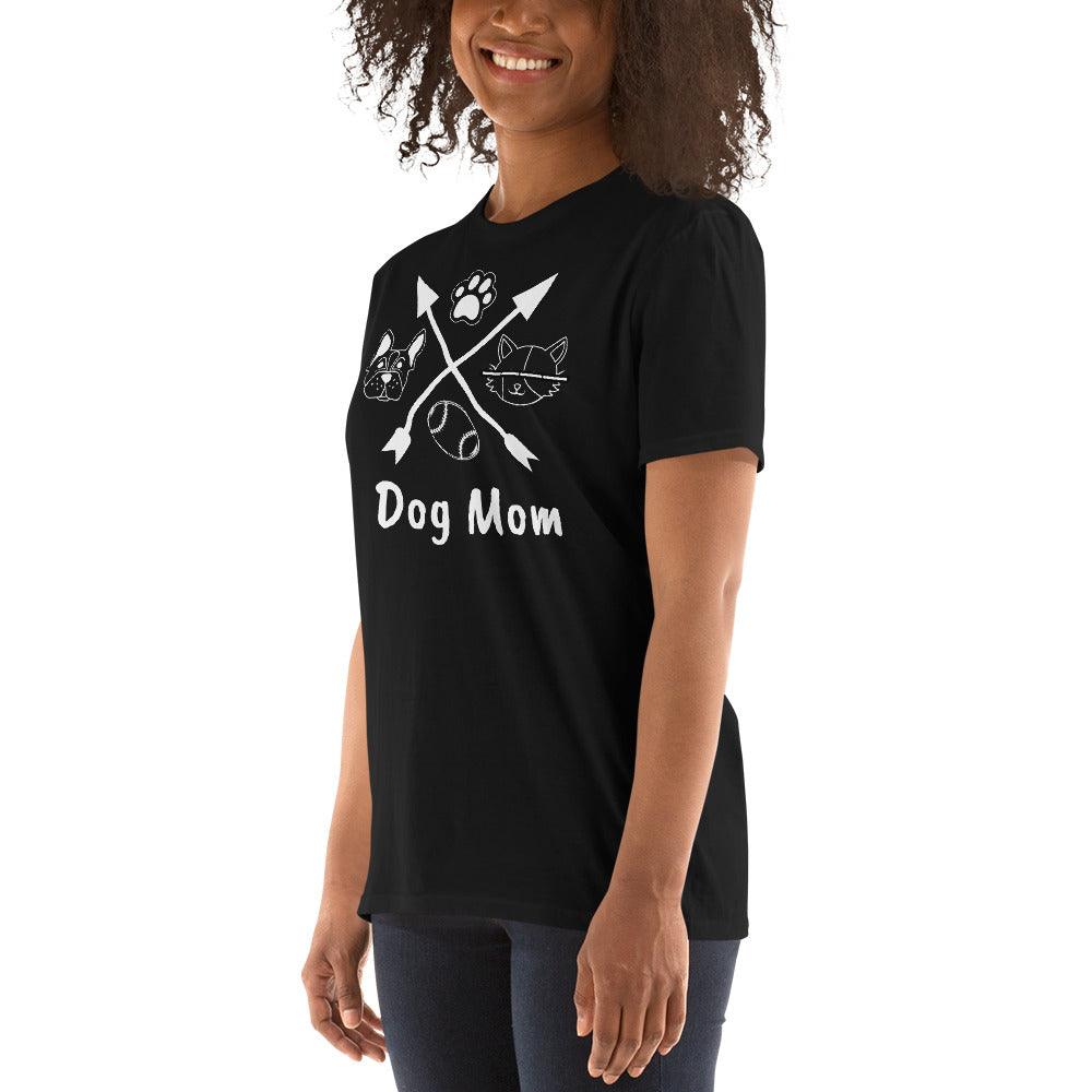 Dog Mom Short-Sleeve Unisex T-Shirt - Lizard Vigilante