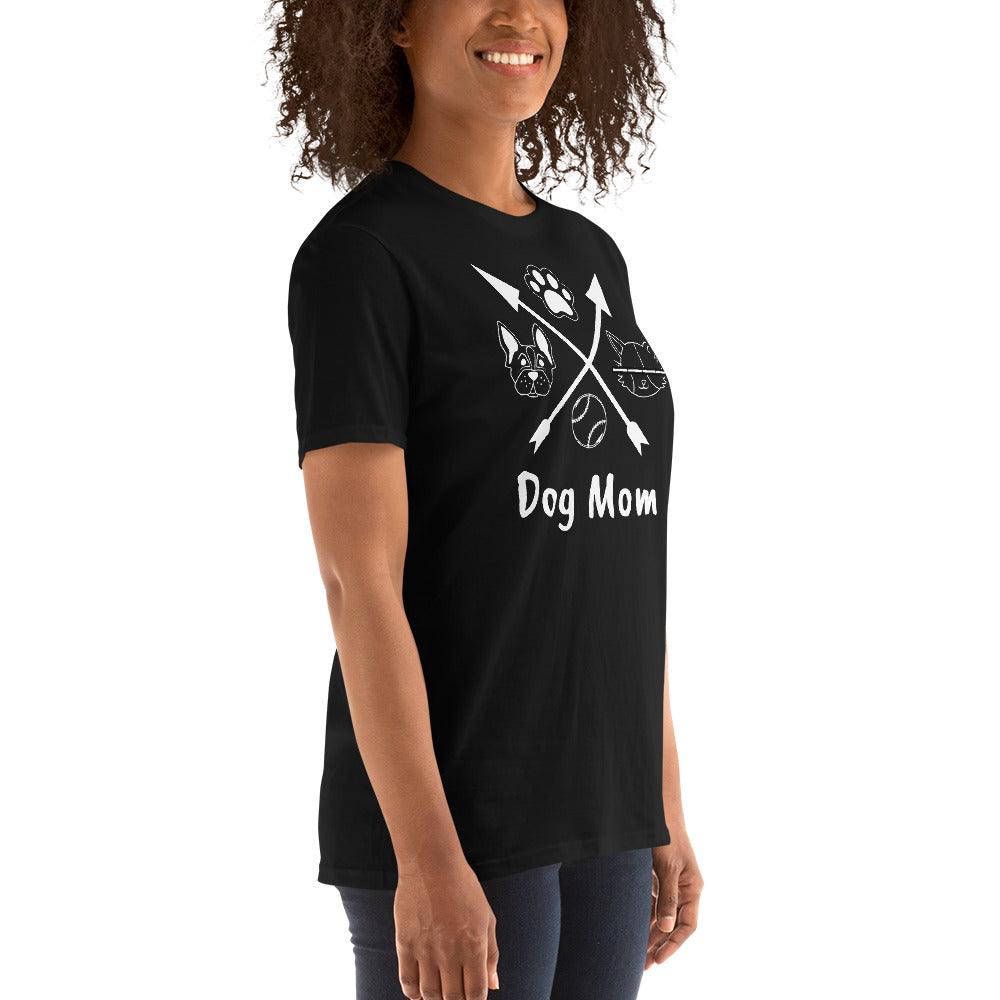 Dog Mom Short-Sleeve Unisex T-Shirt - Lizard Vigilante