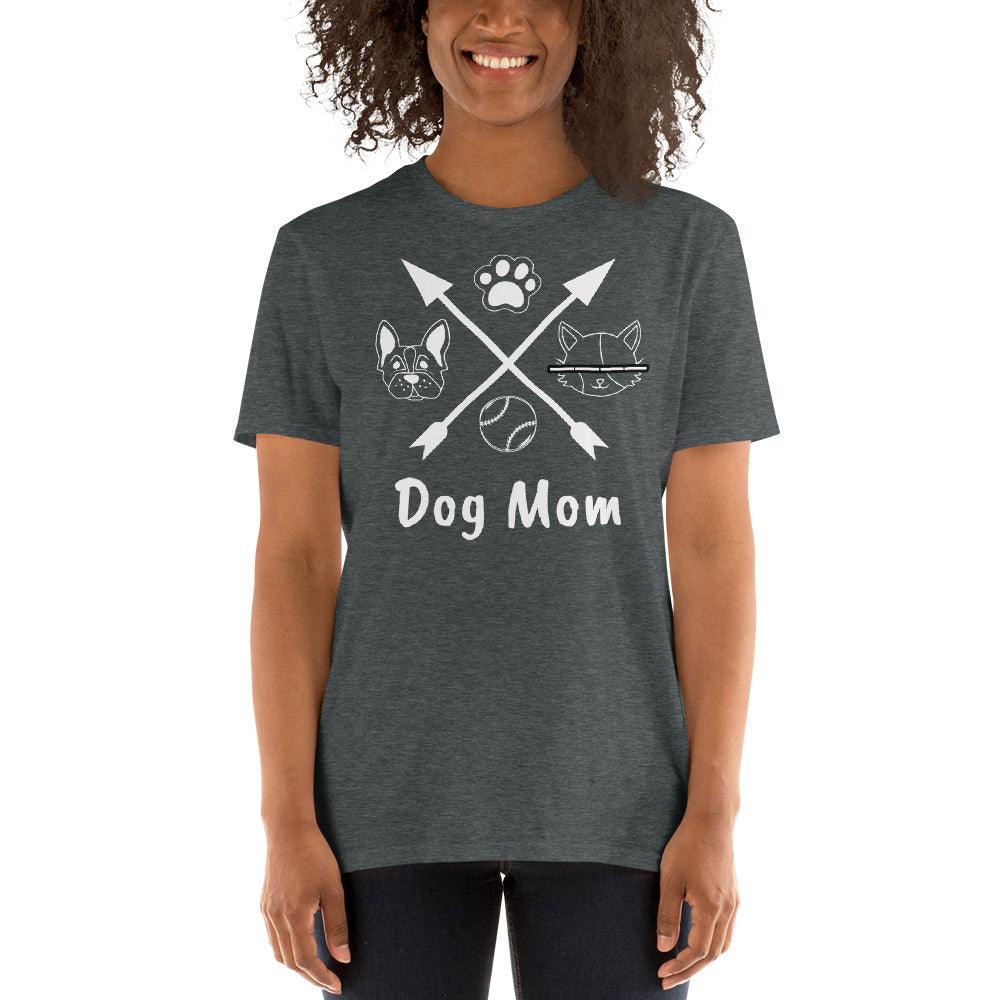 Dog Mom Short-Sleeve Unisex T-Shirt - Lizard Vigilante