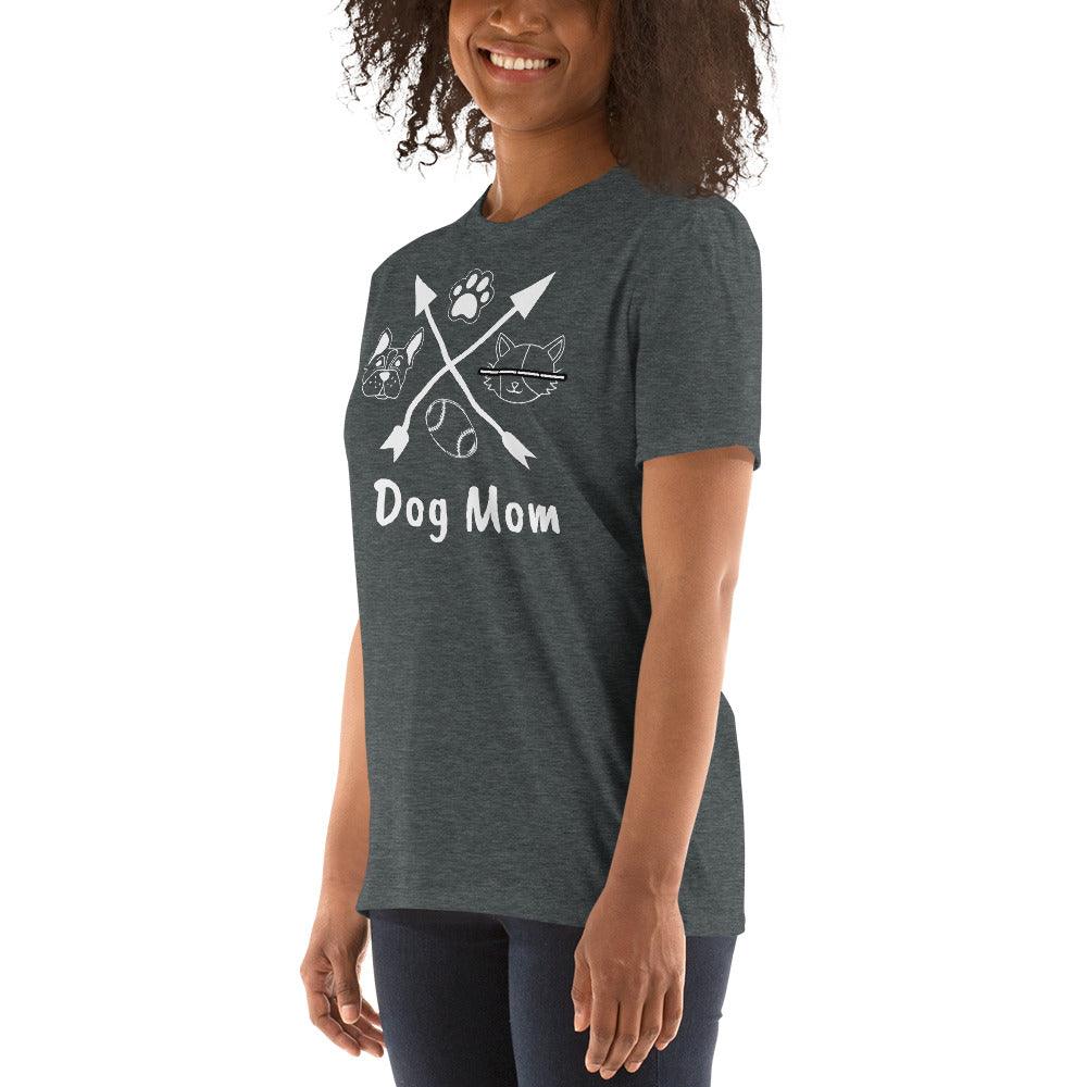 Dog Mom Short-Sleeve Unisex T-Shirt - Lizard Vigilante