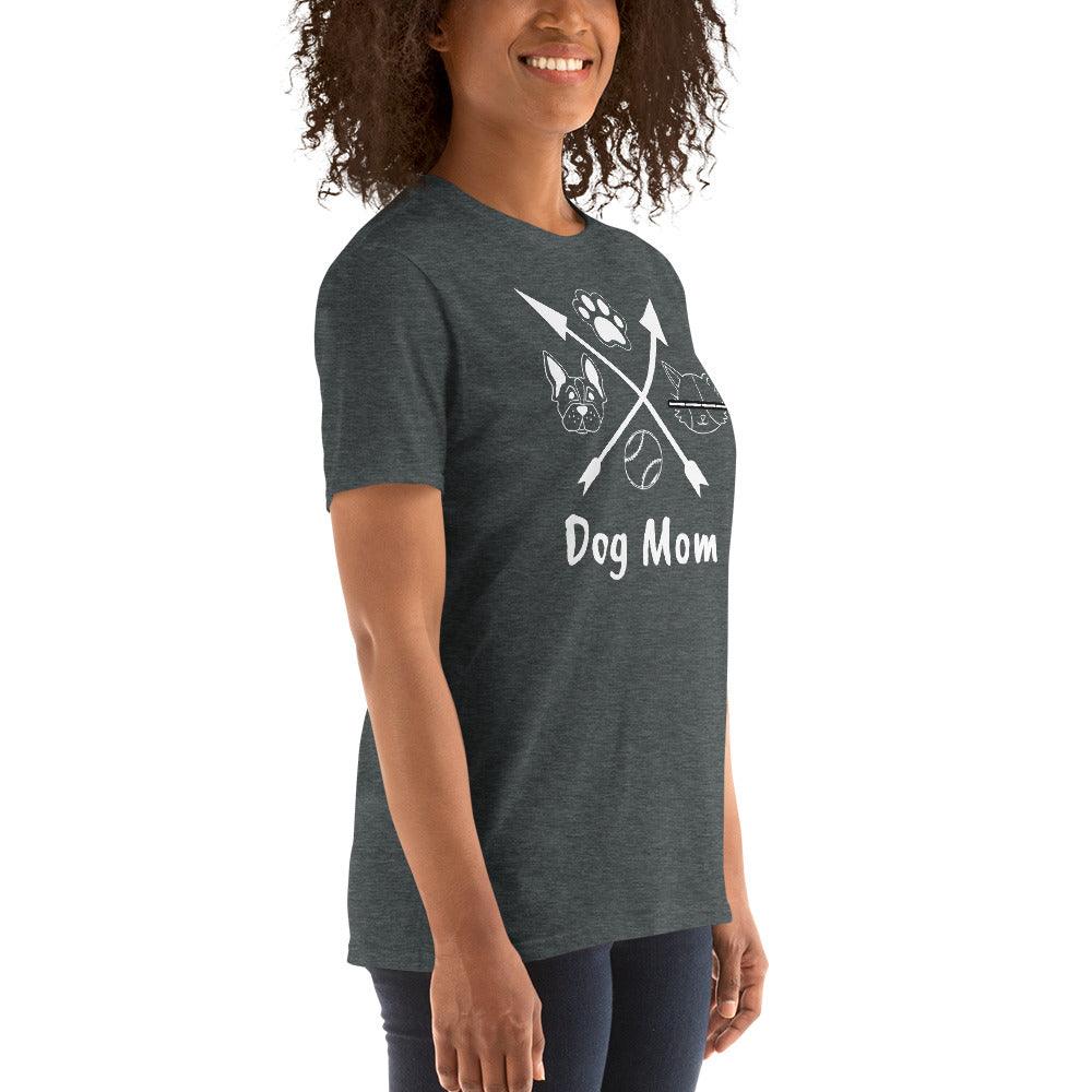 Dog Mom Short-Sleeve Unisex T-Shirt - Lizard Vigilante