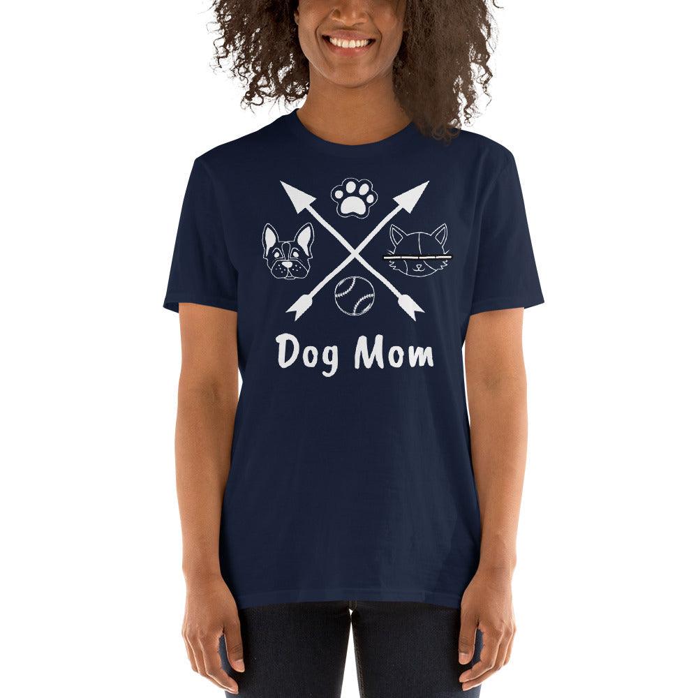 Dog Mom Short-Sleeve Unisex T-Shirt - Lizard Vigilante