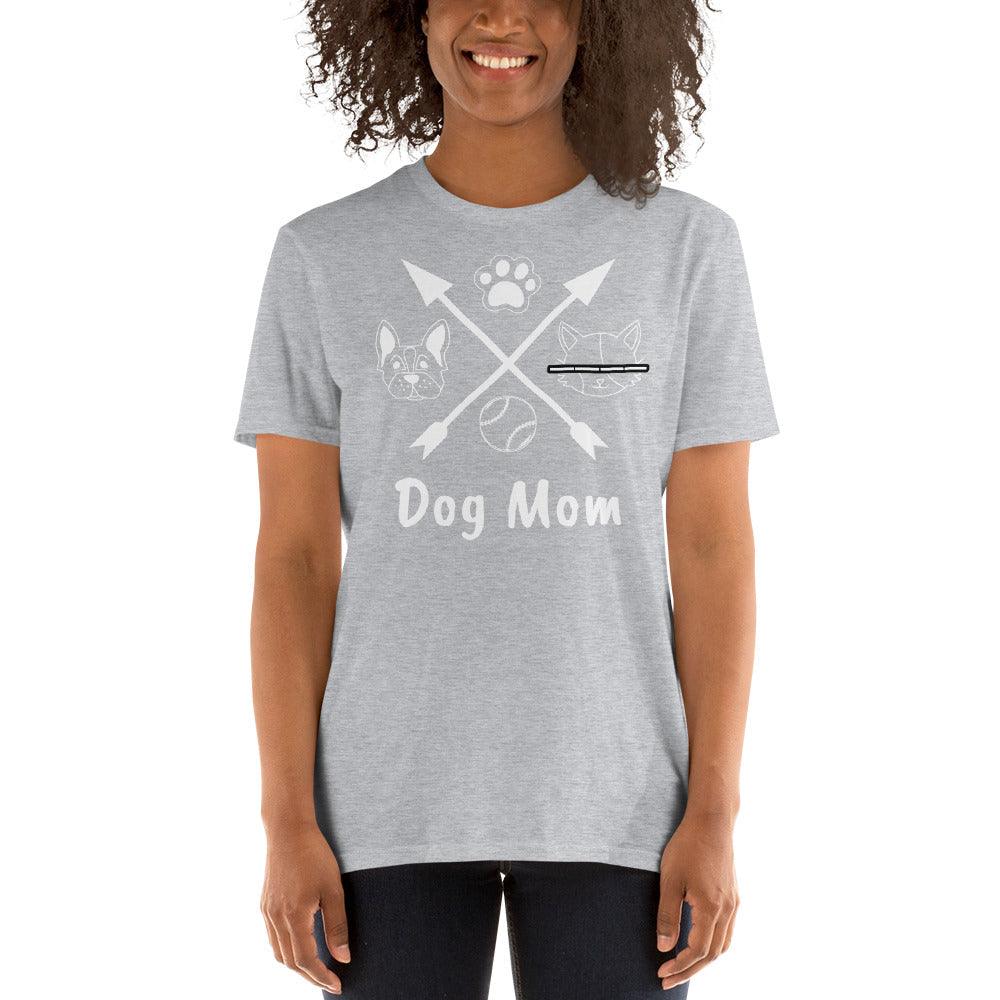 Dog Mom Short-Sleeve Unisex T-Shirt - Lizard Vigilante