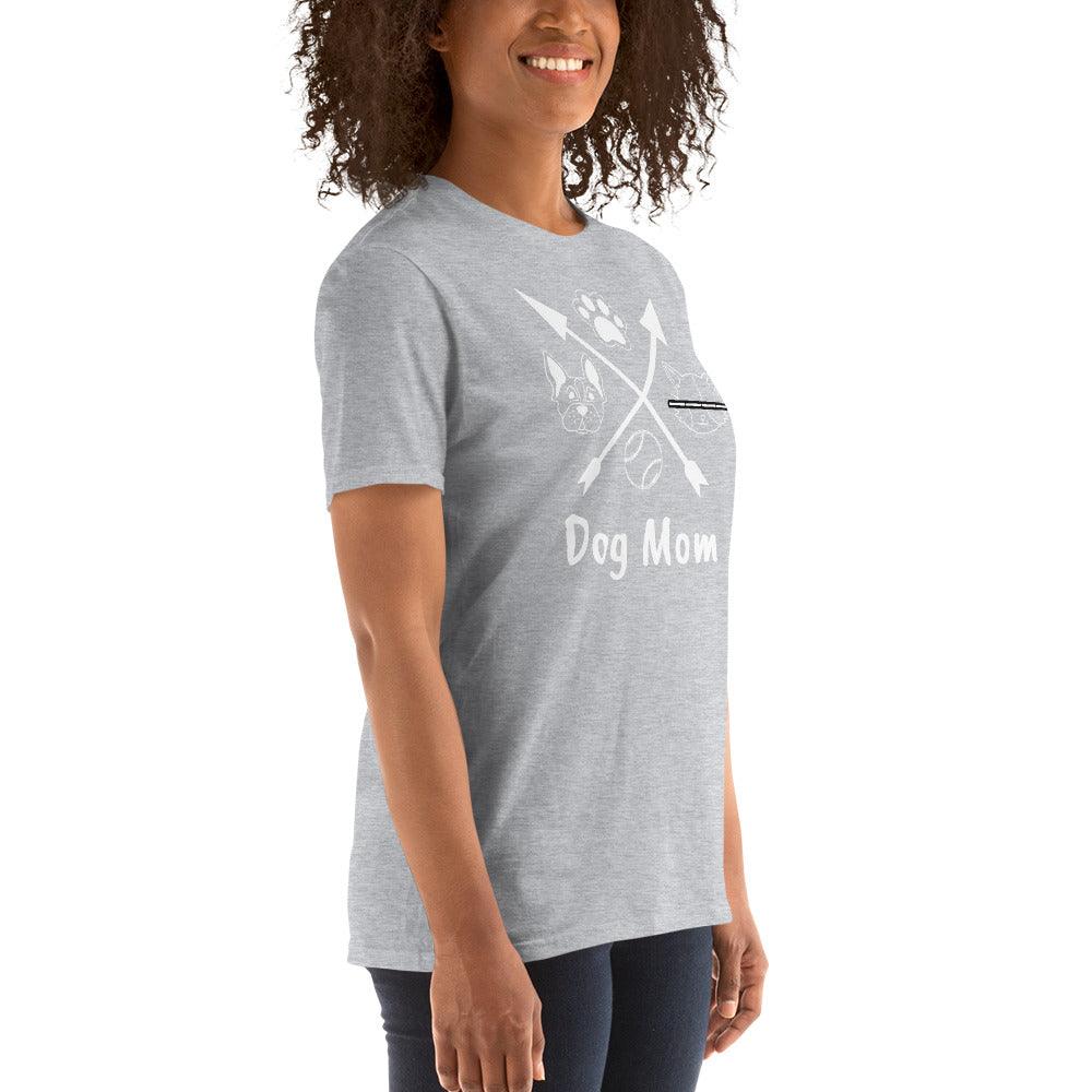 Dog Mom Short-Sleeve Unisex T-Shirt - Lizard Vigilante