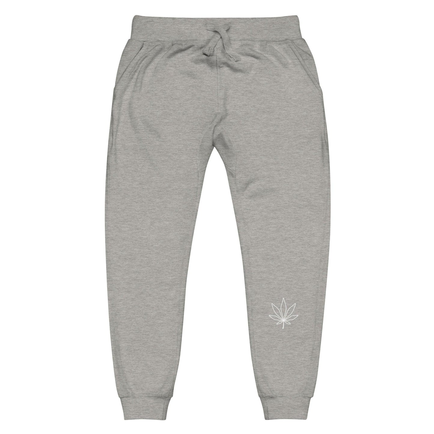 Pot leaf Unisex fleece sweatpants - Lizard Vigilante