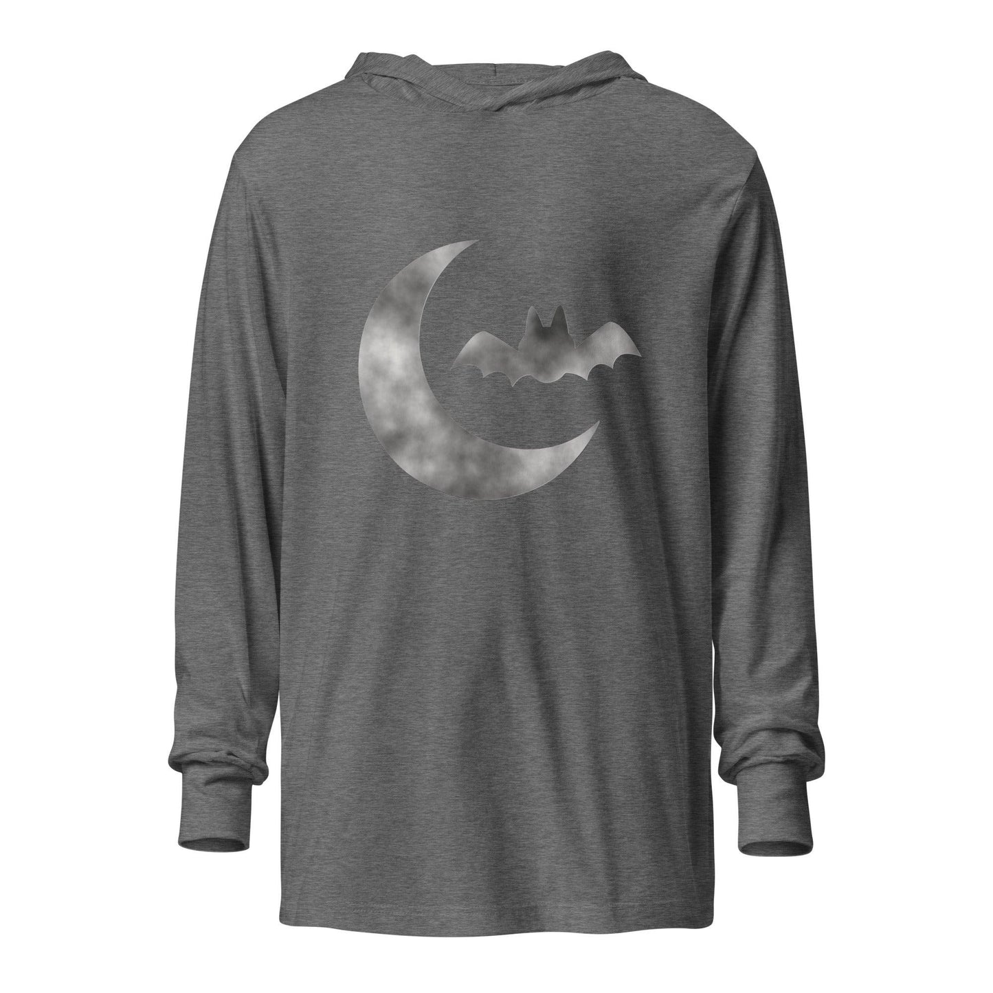 Cloud Bat Hooded long-sleeve tee - Lizard Vigilante