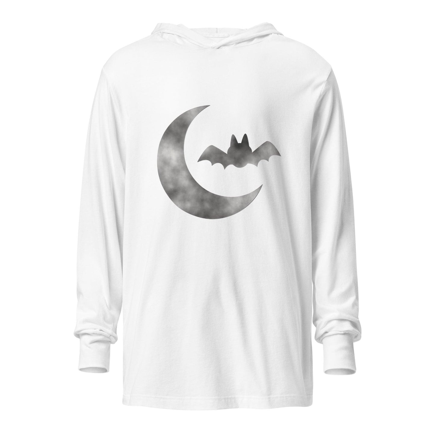 Cloud Bat Hooded long-sleeve tee - Lizard Vigilante