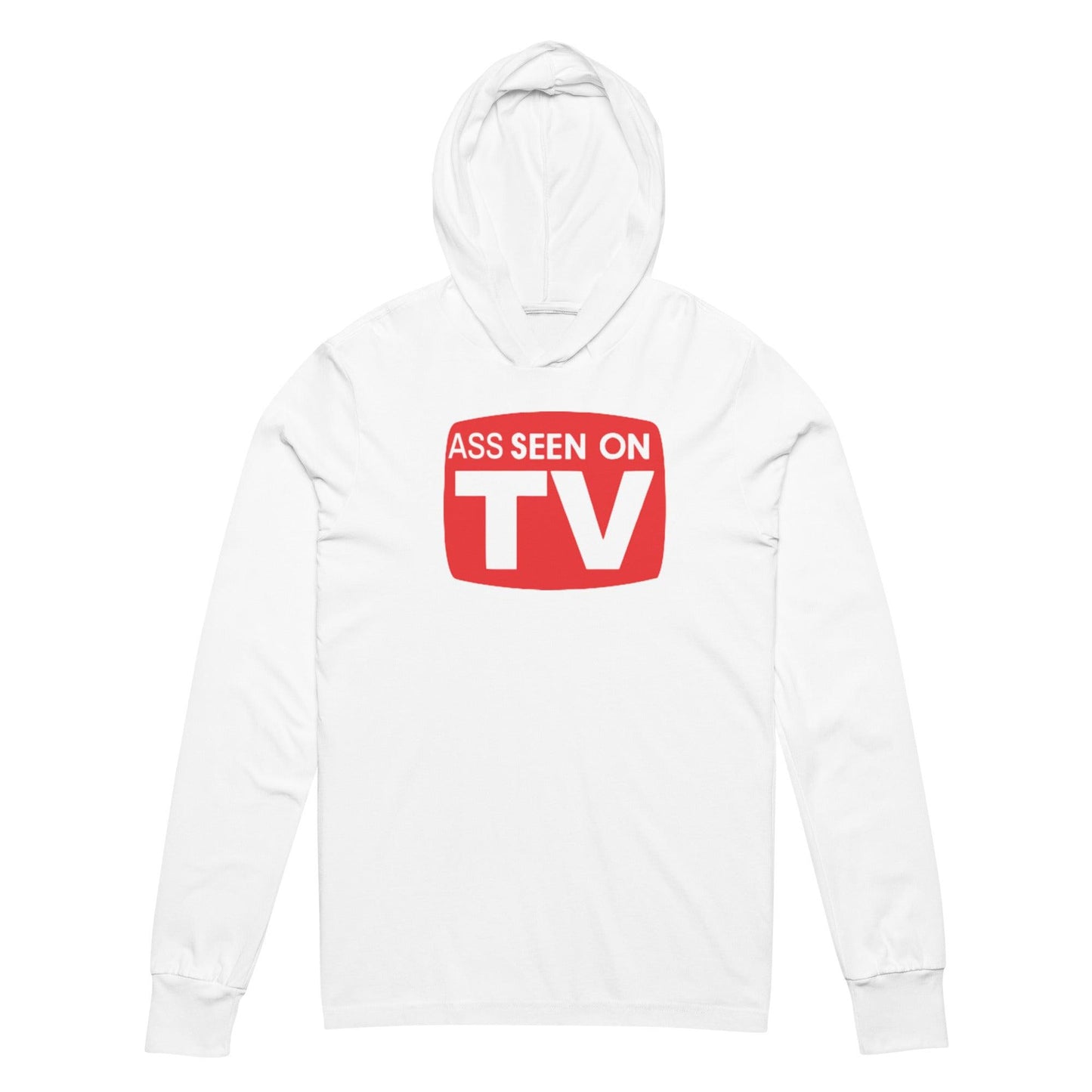 Ass Seen on TV Hooded long-sleeve tee - Lizard Vigilante