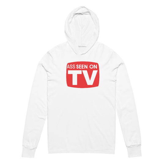 Ass Seen on TV Hooded long-sleeve tee - Lizard Vigilante