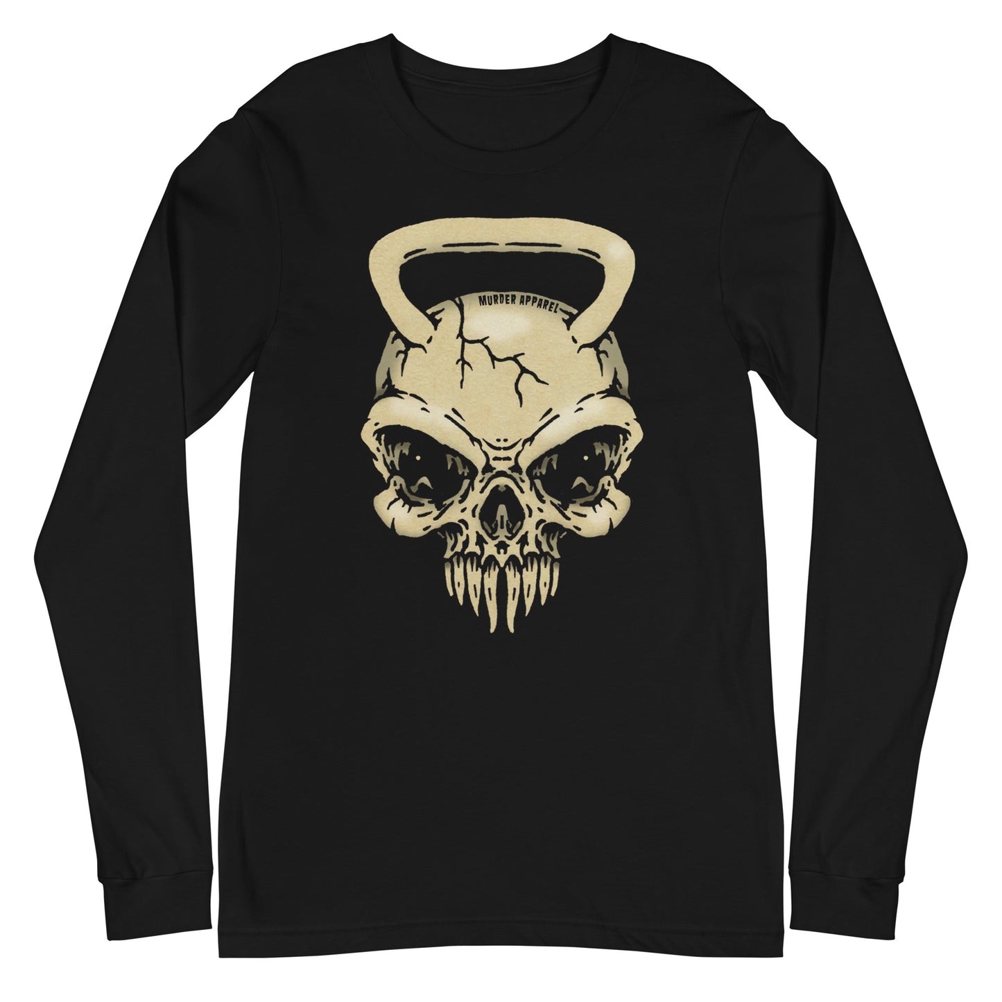 Kettlebell Skull Long Sleeve Shirt