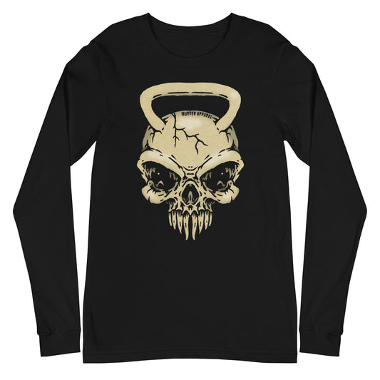 Kettlebell Skull Long Sleeve Shirt