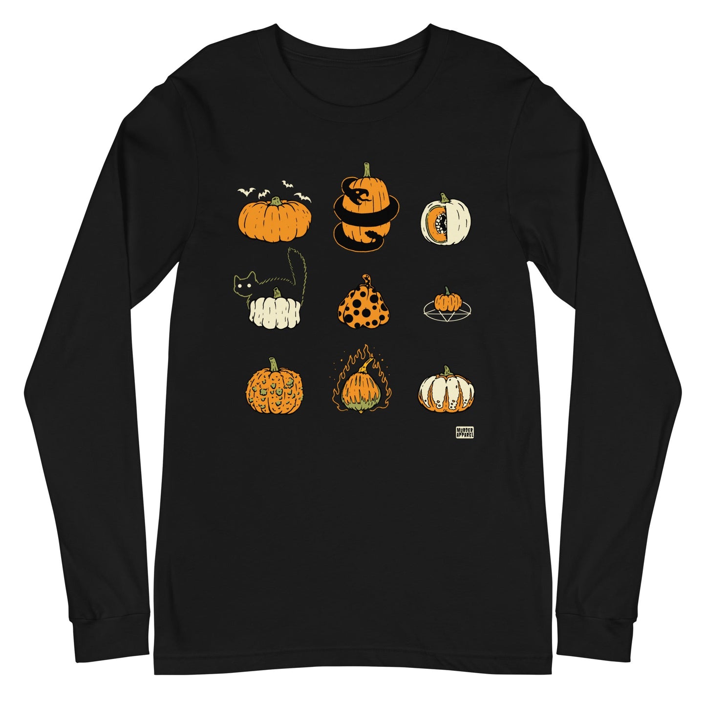 9 Pumpkins Long Sleeve Shirt