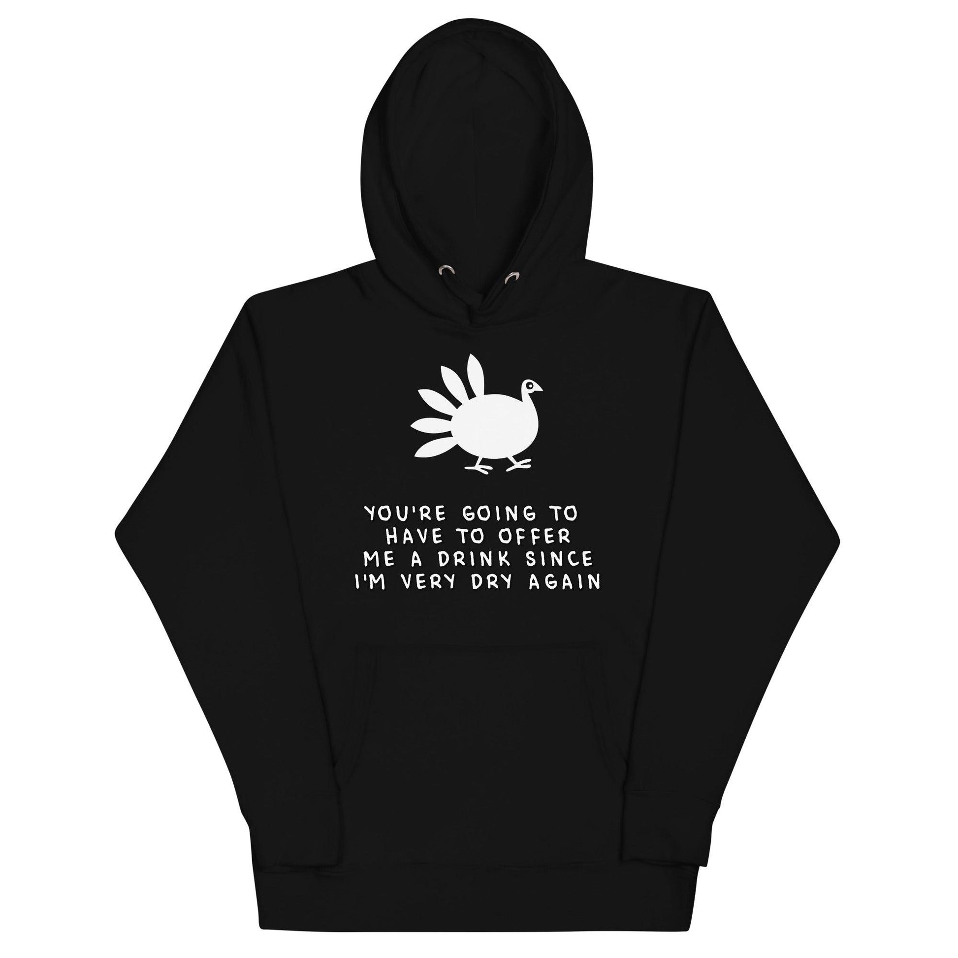 Dry Thanksgiving Turkey Joke Unisex Hoodie - Lizard Vigilante