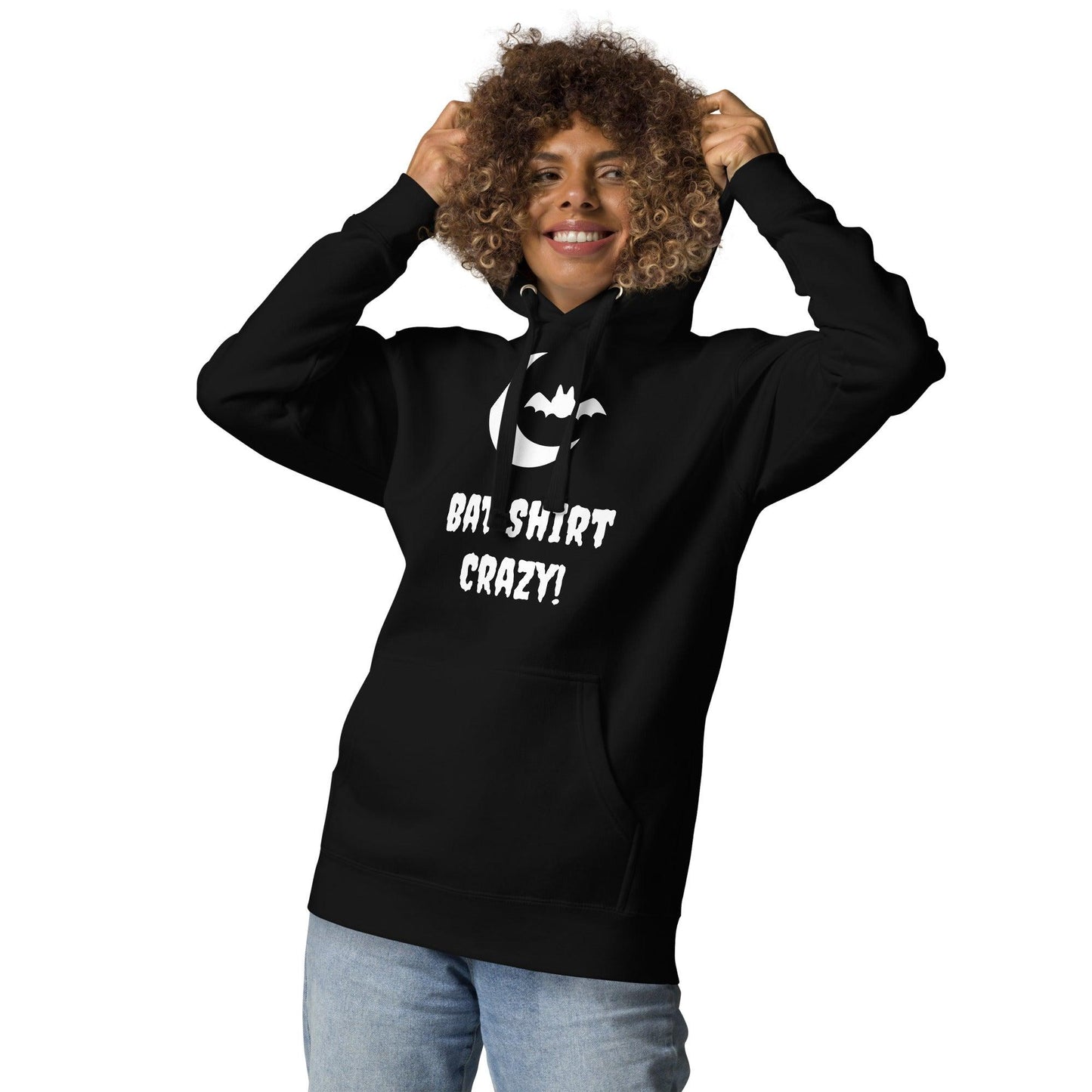 Bat Shirt Crazy Unisex Hoodie - Lizard Vigilante