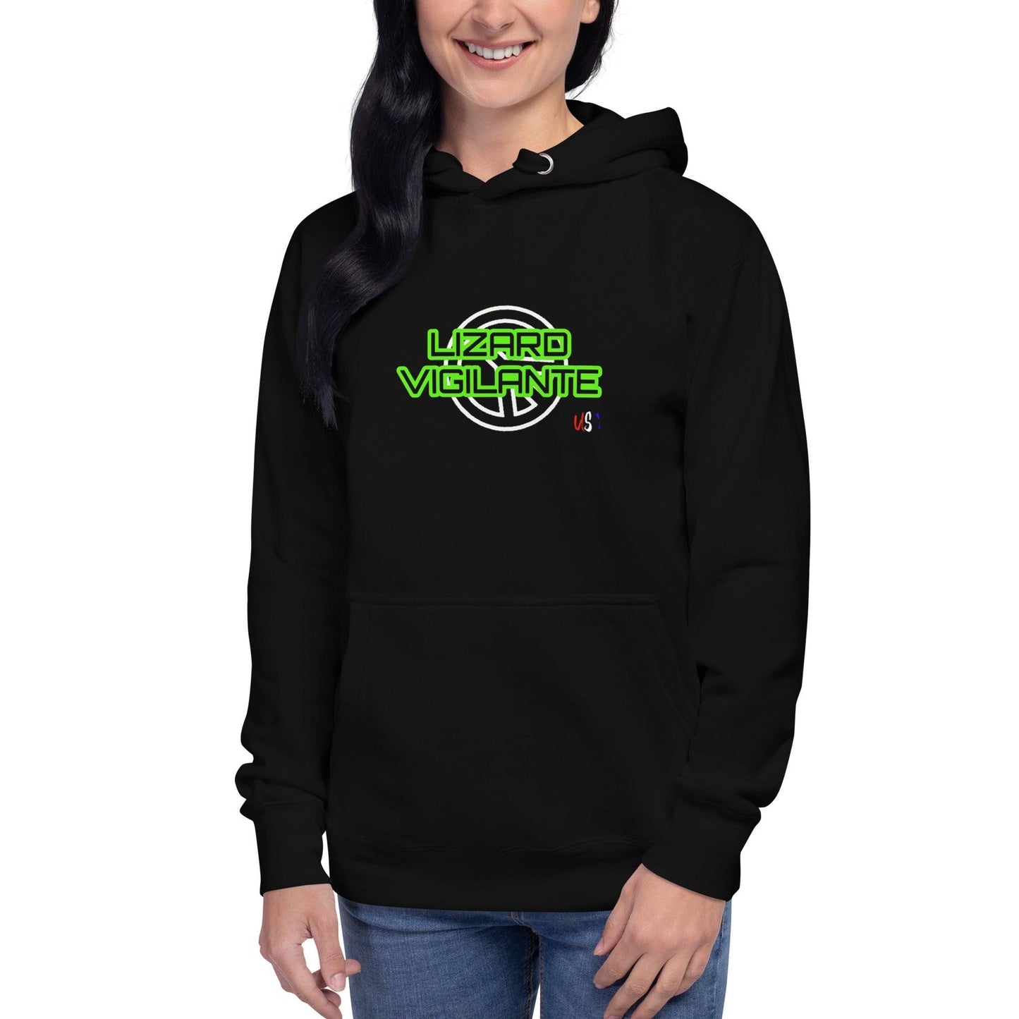 Lizard Vigilante USA Unisex Hoodie - Lizard Vigilante